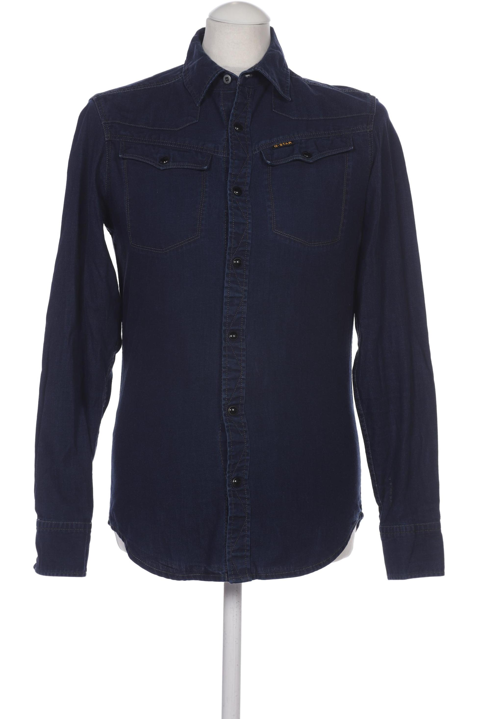 

G STAR RAW Herren Hemd, marineblau