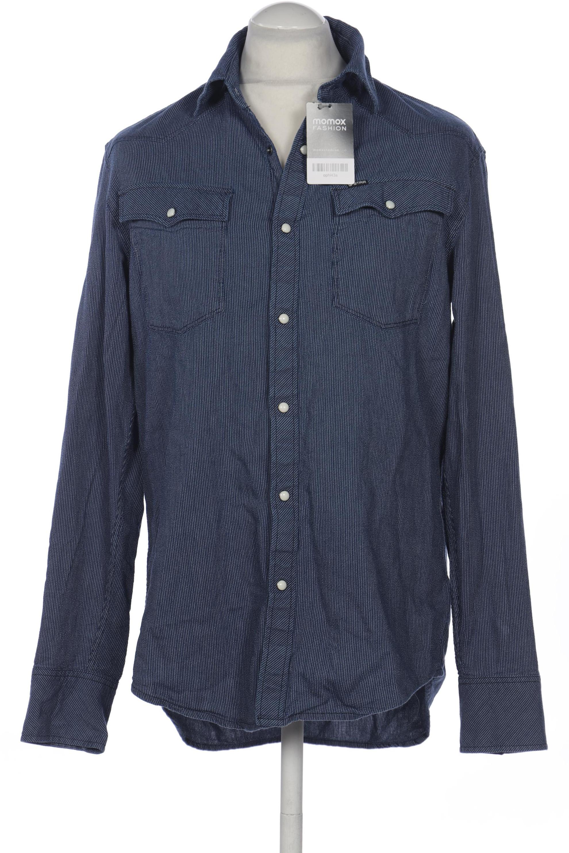 

G-STAR RAW Herren Hemd, marineblau