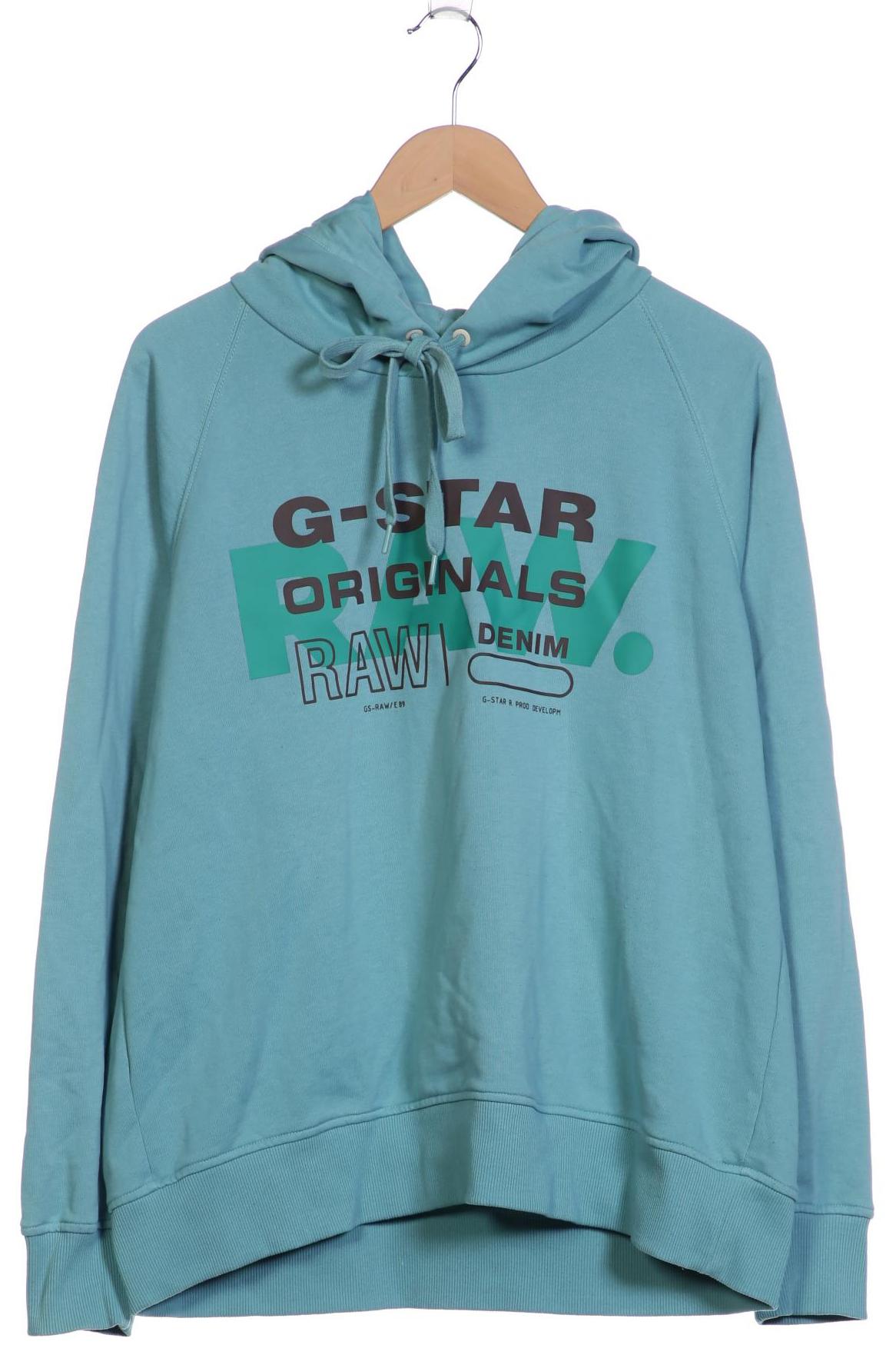 

G Star RAW Damen Kapuzenpullover, hellblau, Gr. 44