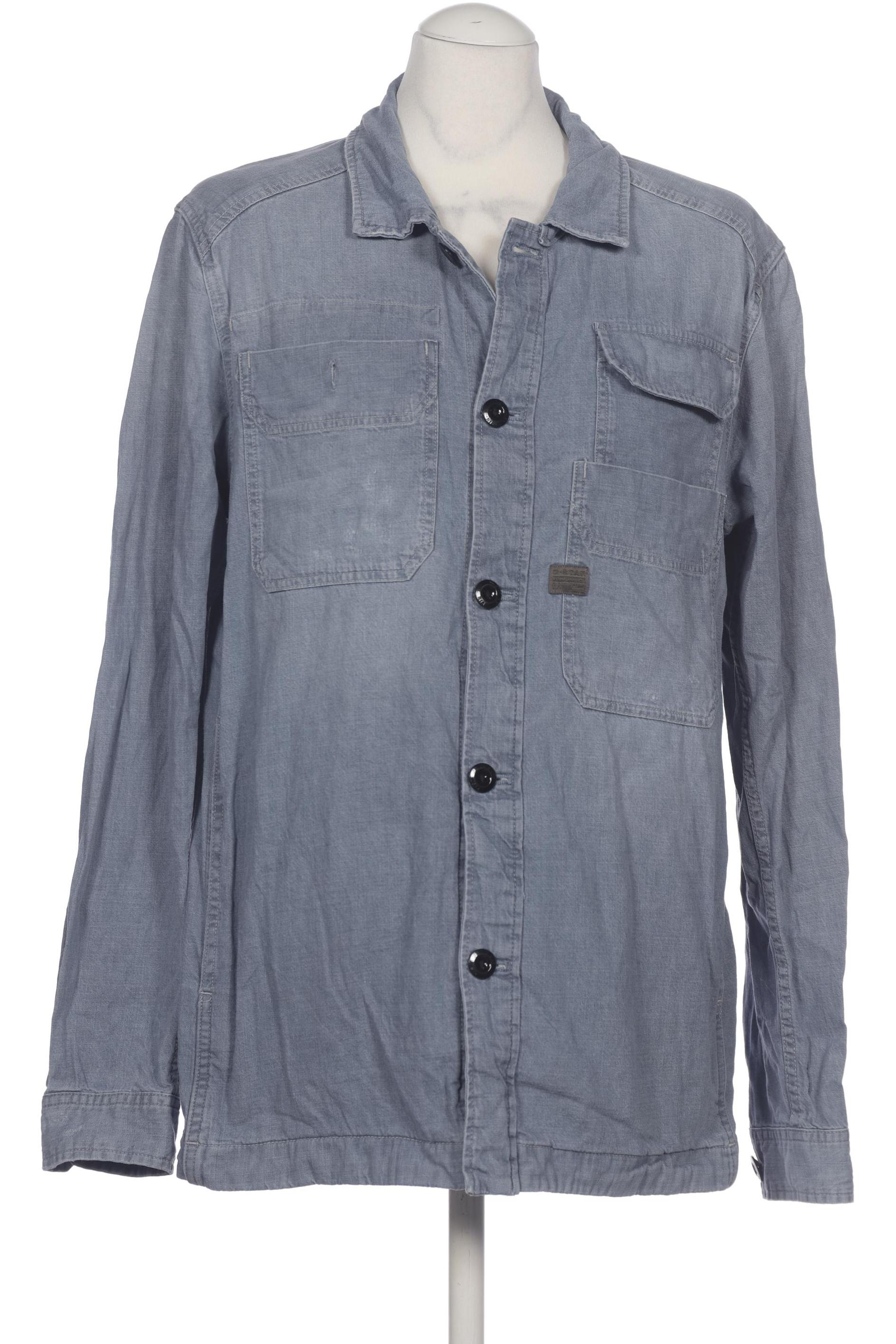 

G Star RAW Herren Hemd, blau, Gr. 52