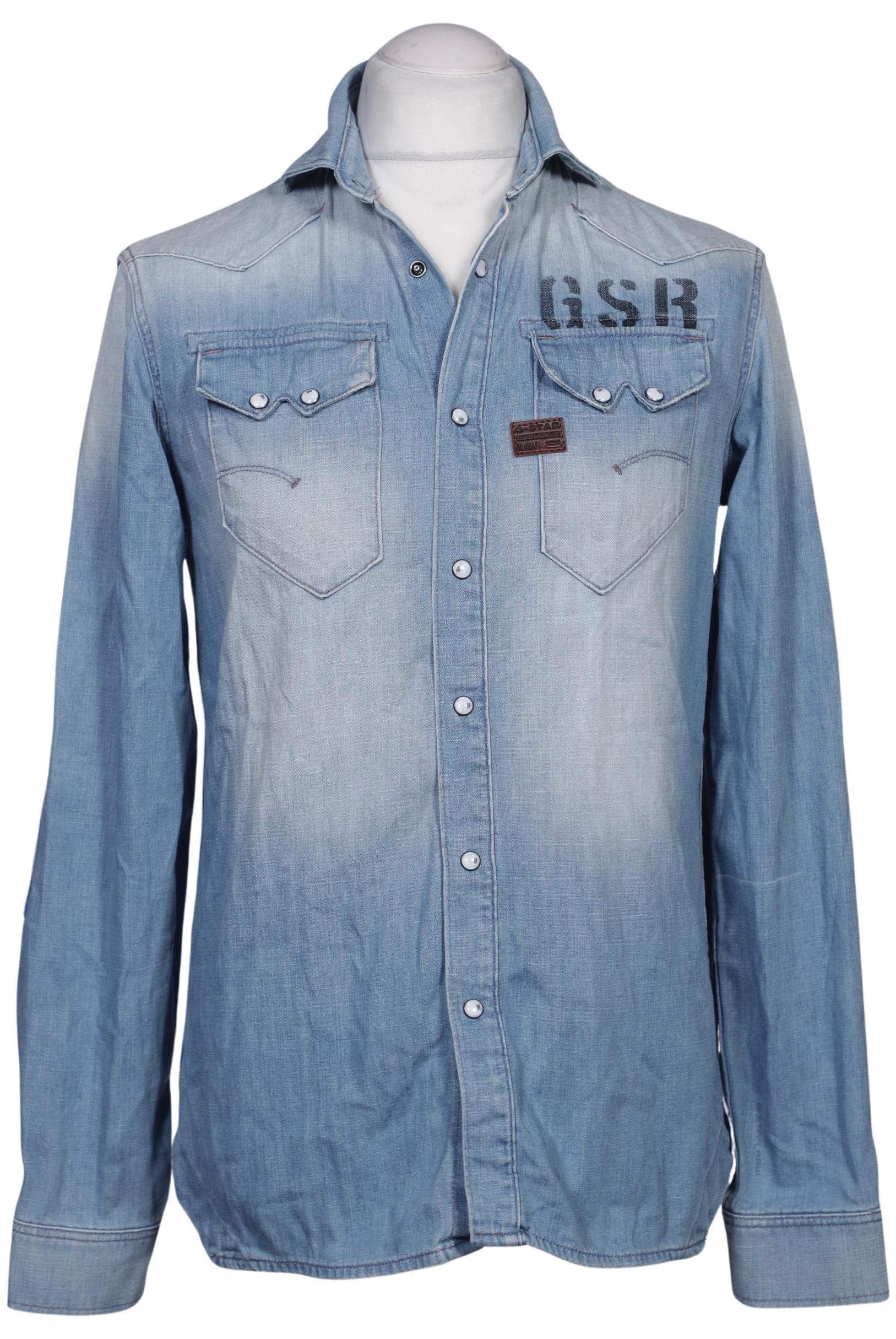 

G Star RAW Herren Hemd, hellblau, Gr. 48