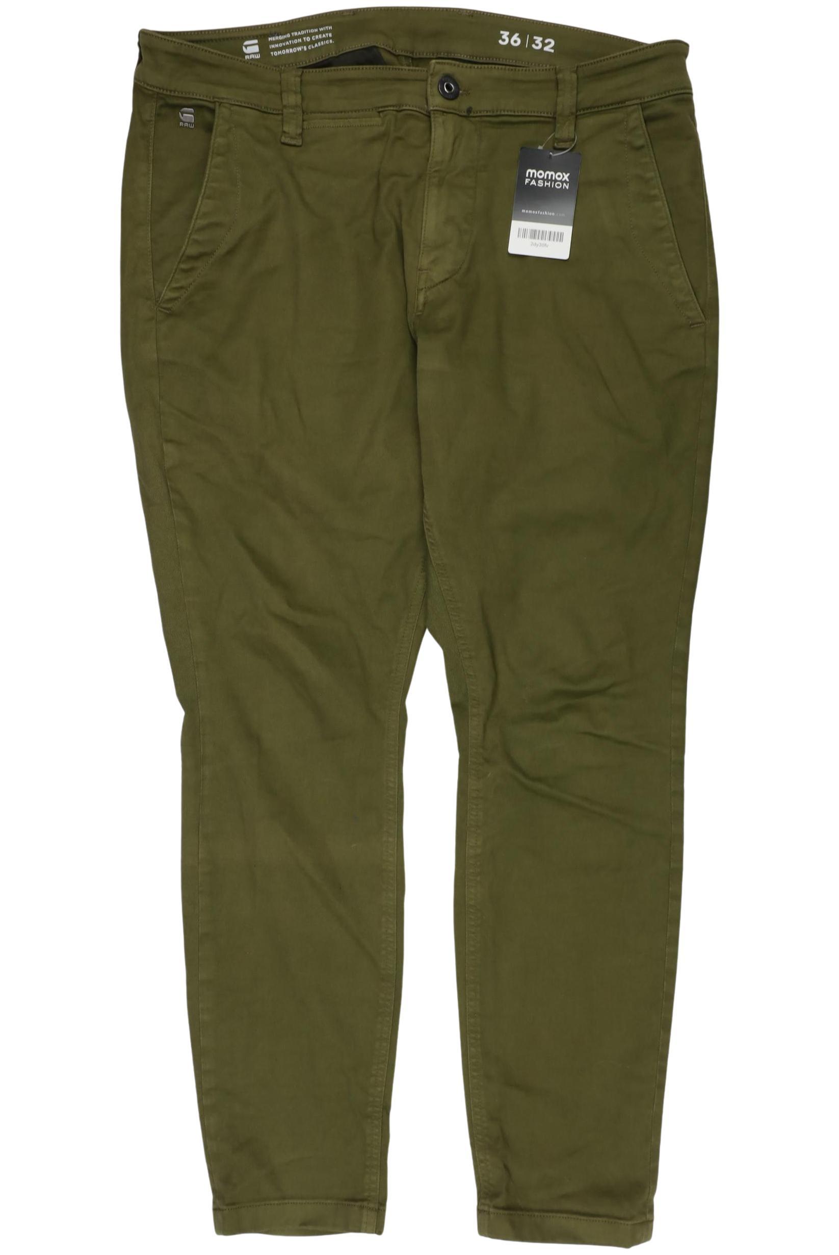 

G Star RAW Herren Stoffhose, grün, Gr. 36