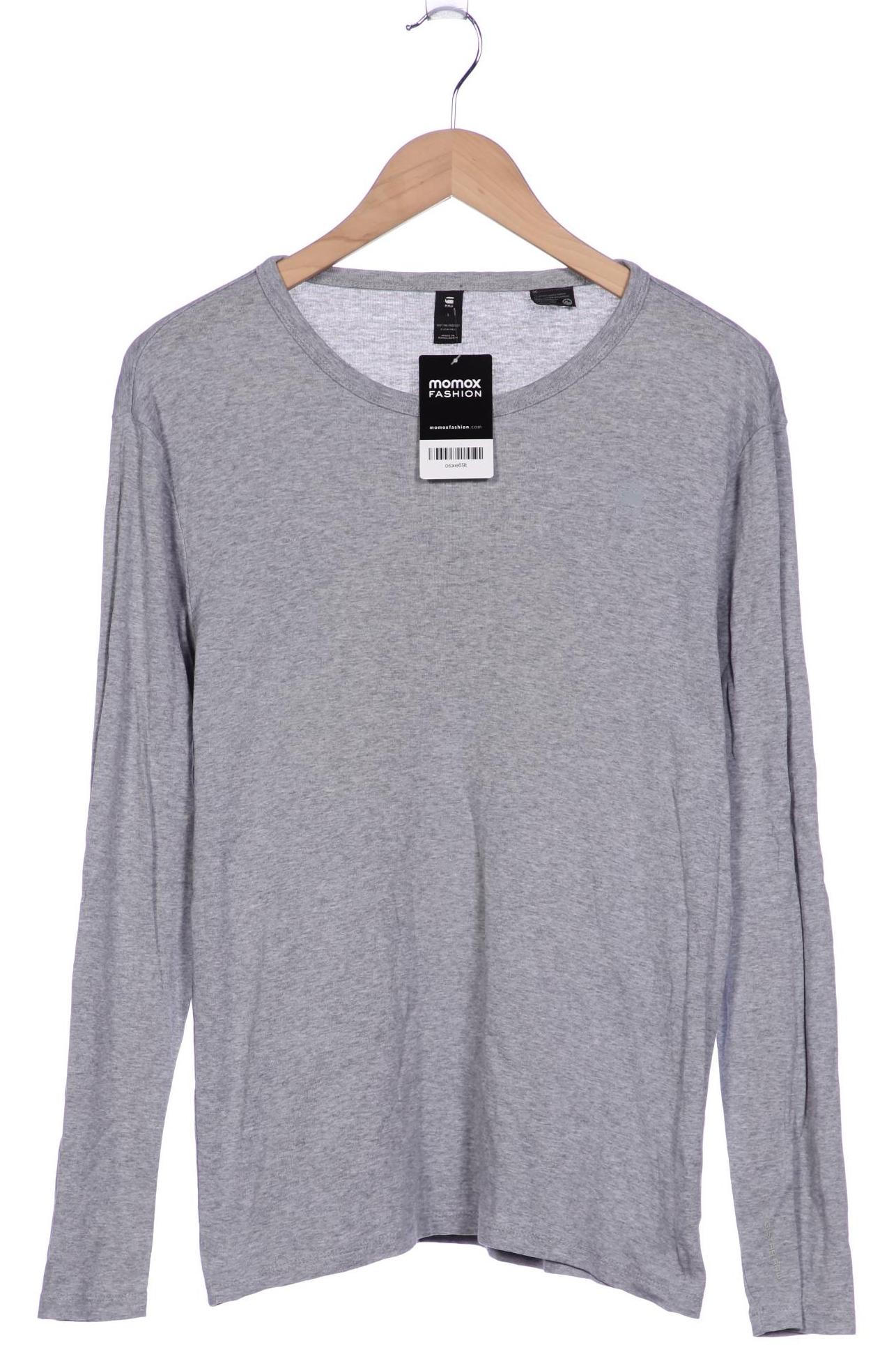 

G Star RAW Herren Langarmshirt, grau, Gr. 52