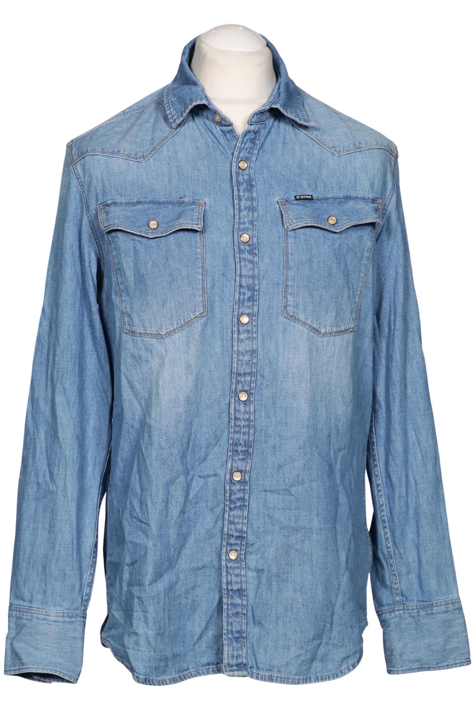 

G Star RAW Herren Hemd, blau, Gr. 52