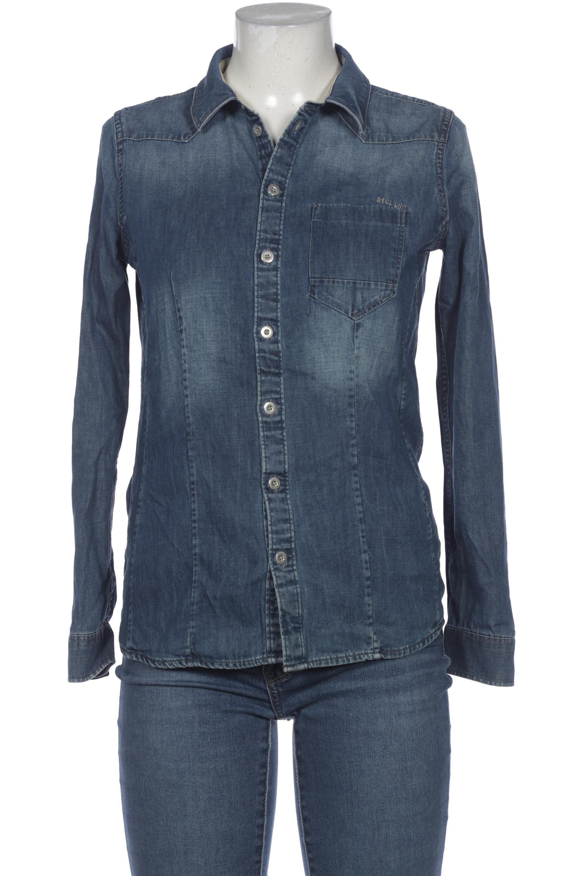 

G Star RAW Damen Bluse, blau, Gr. 36