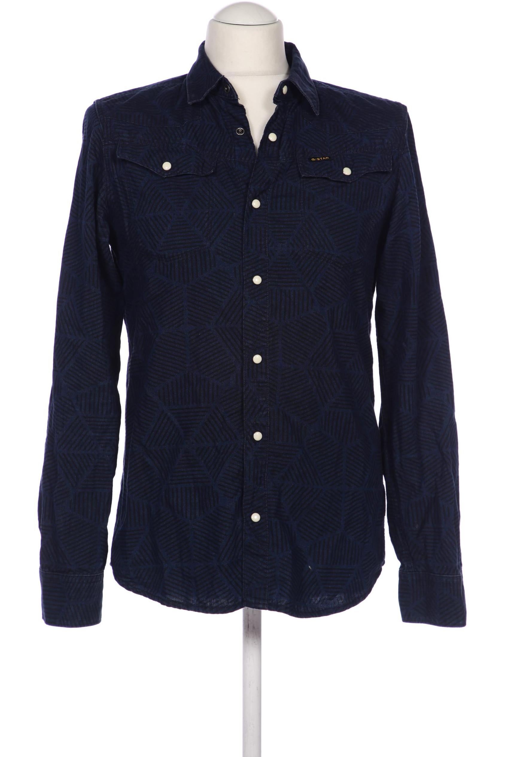 

G STAR RAW Herren Hemd, marineblau