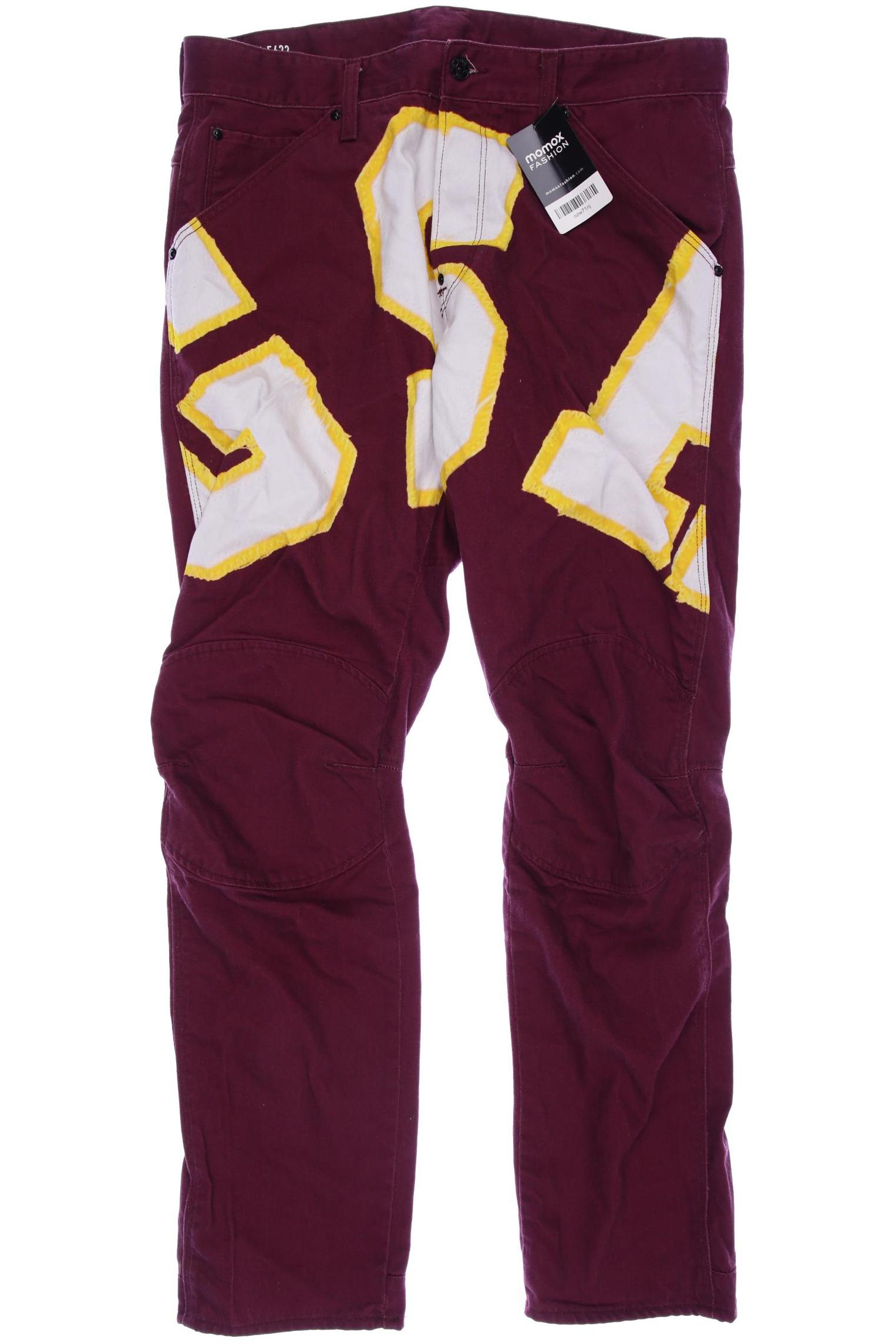 

G STAR RAW Herren Stoffhose, bordeaux