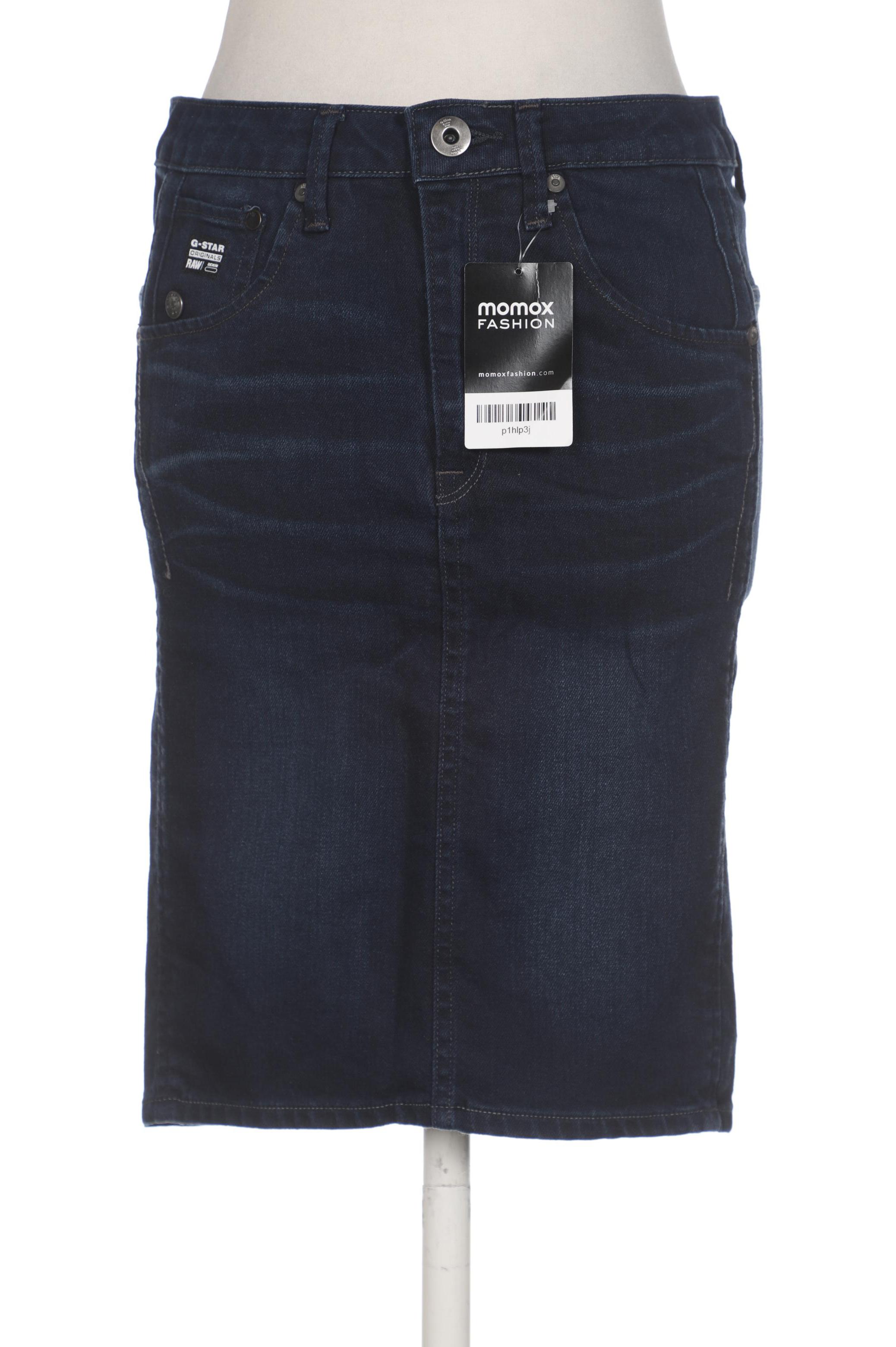 

G Star RAW Damen Rock, marineblau, Gr. 27