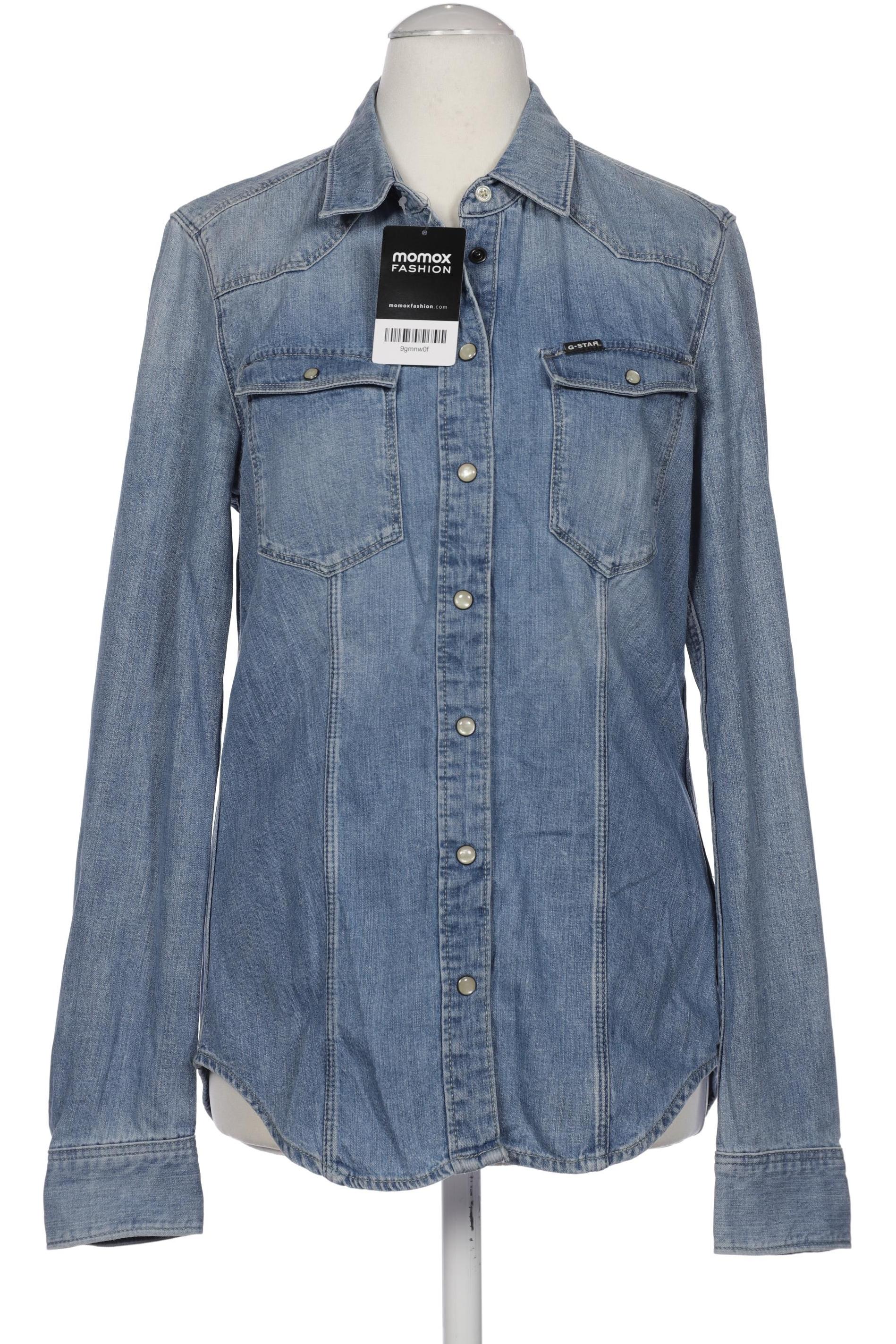 

G Star RAW Damen Bluse, blau, Gr. 36