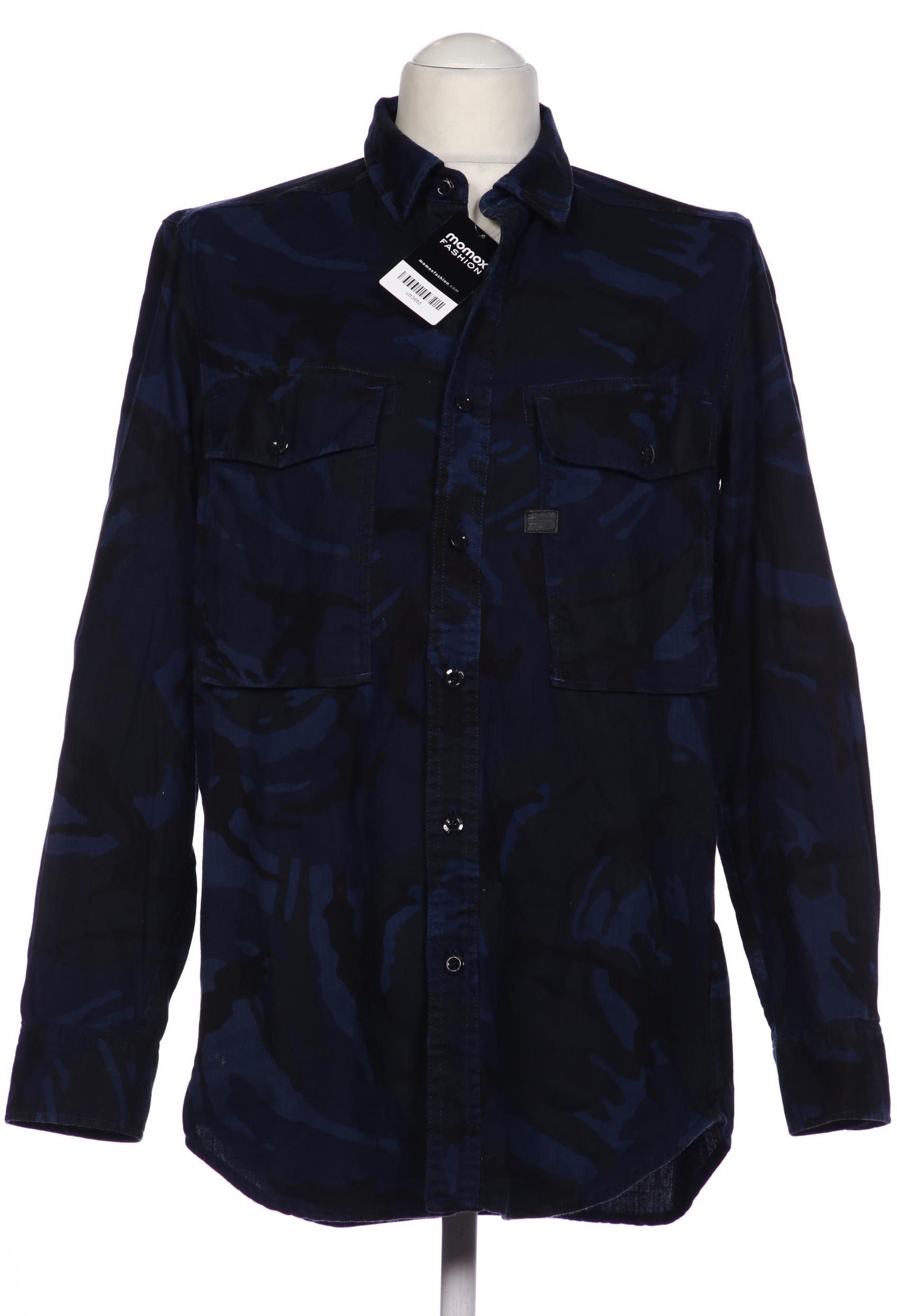 

G STAR RAW Herren Hemd, marineblau