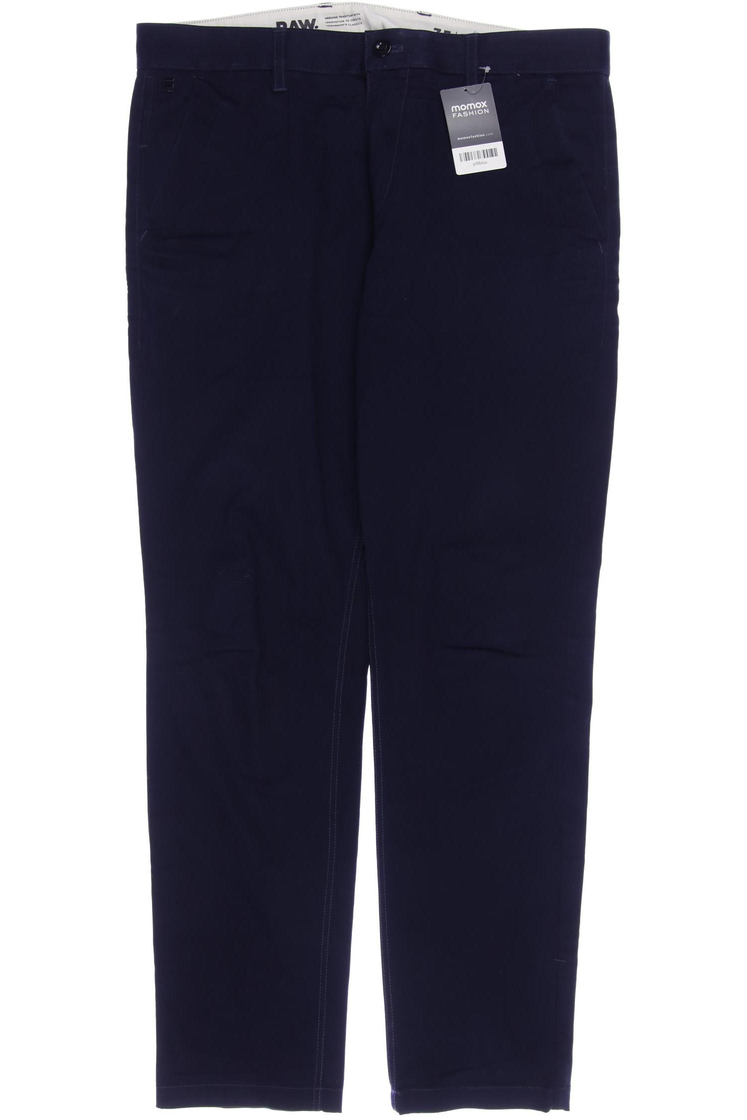 

G STAR RAW Herren Stoffhose, marineblau