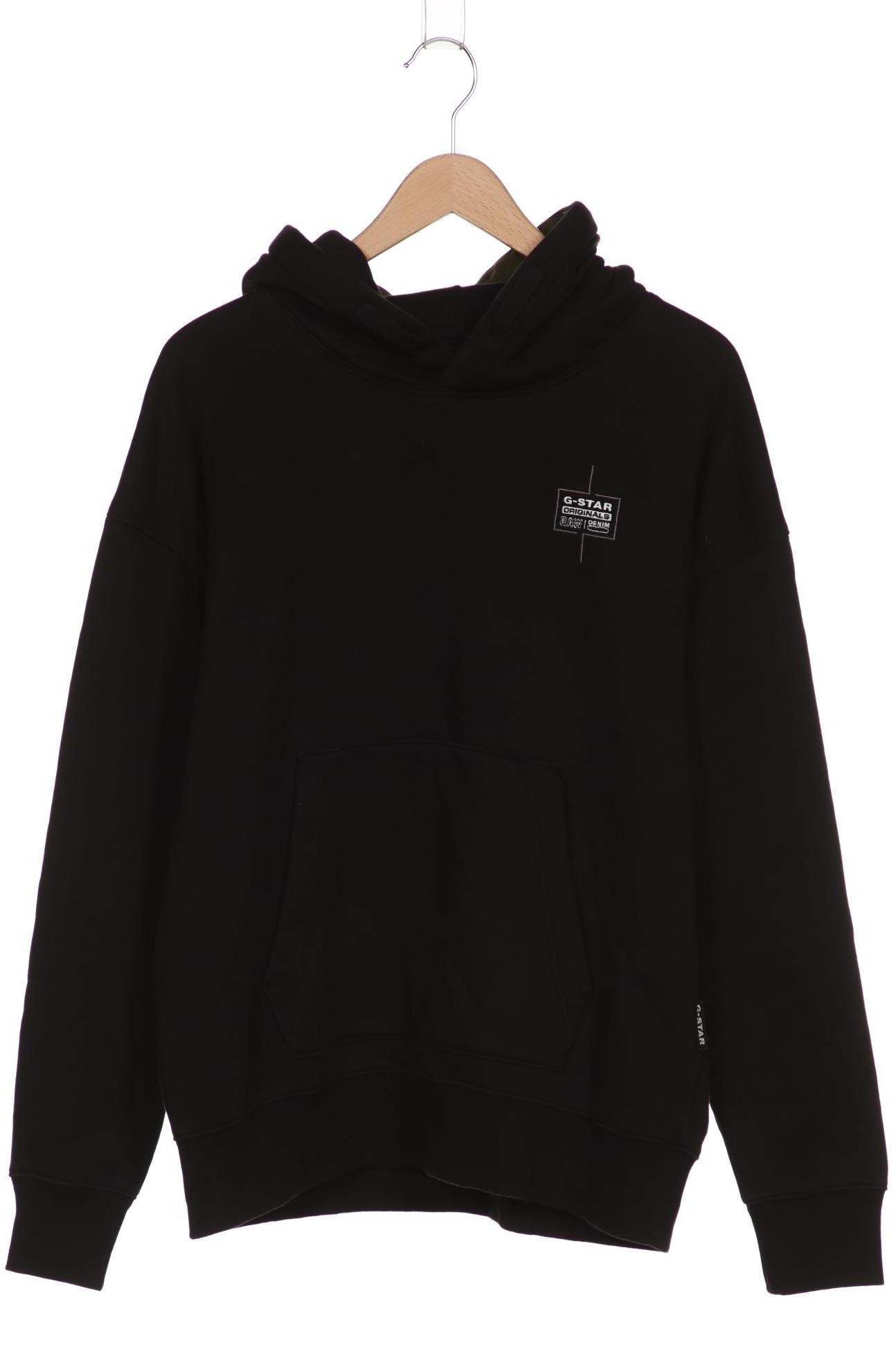 

G STAR RAW Herren Kapuzenpullover, schwarz