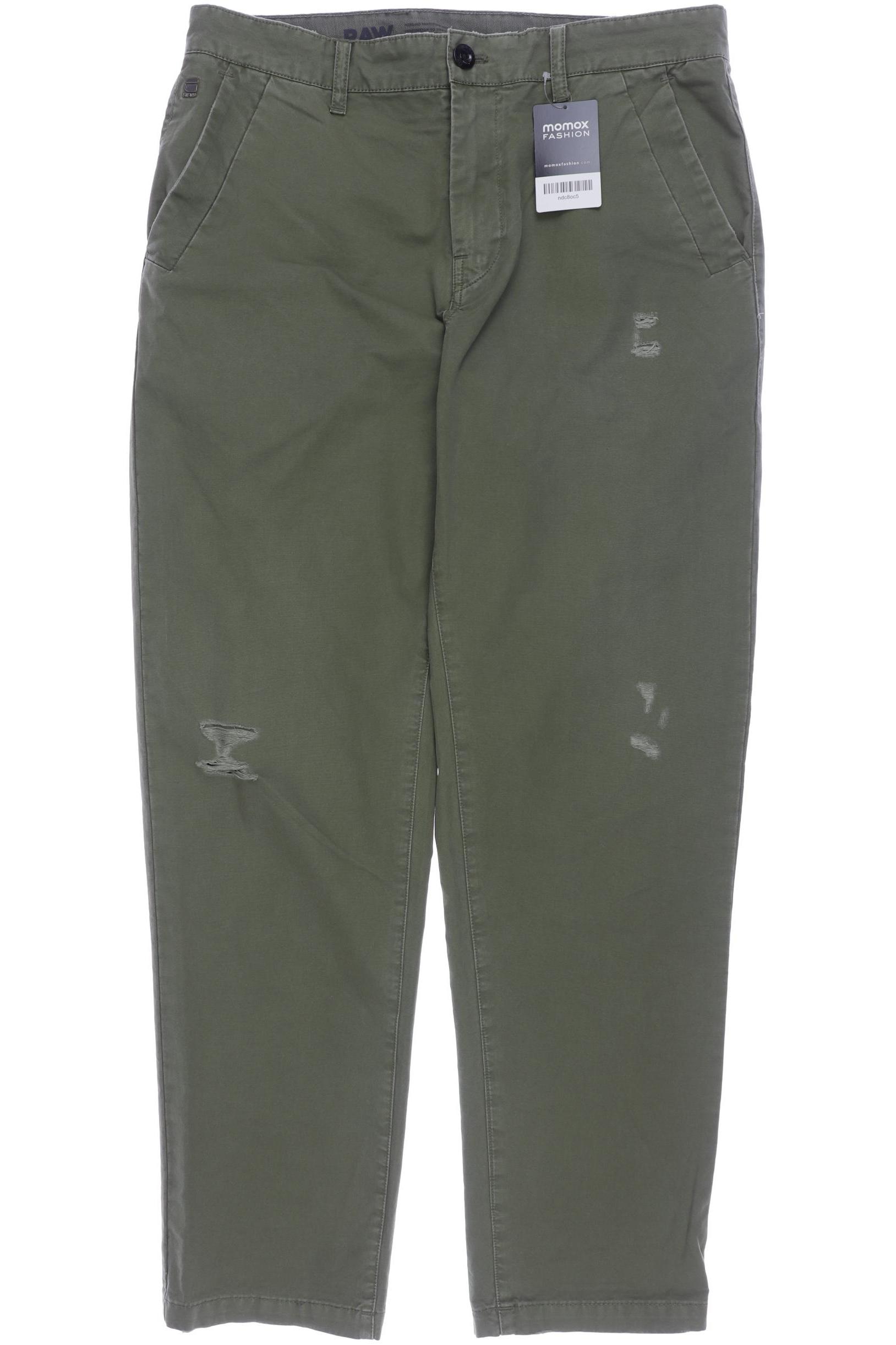 

G Star RAW Herren Stoffhose, grün, Gr. 32