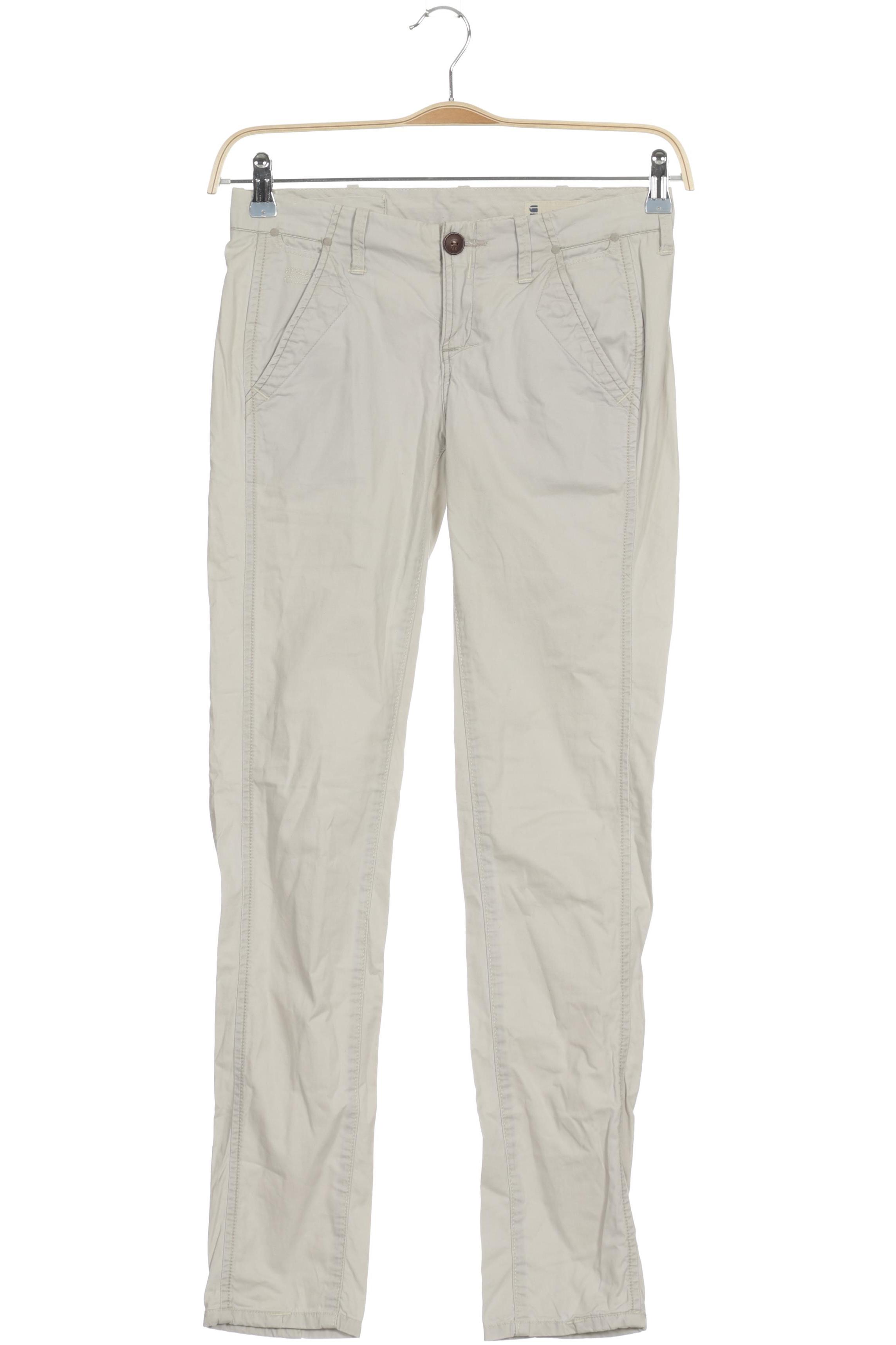

G Star RAW Damen Stoffhose, weiß, Gr. 25