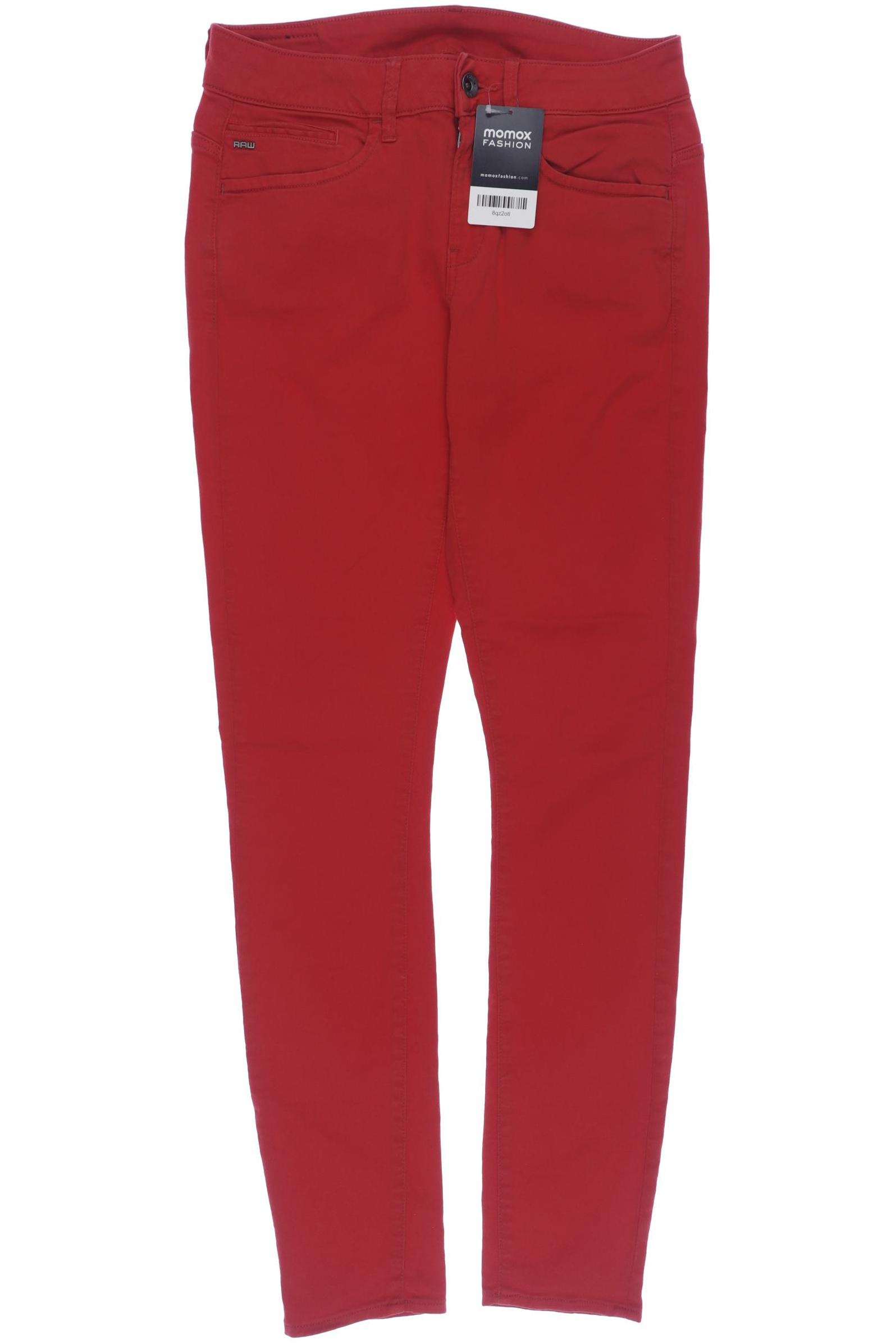 

G Star RAW Damen Jeans, rot, Gr. 27