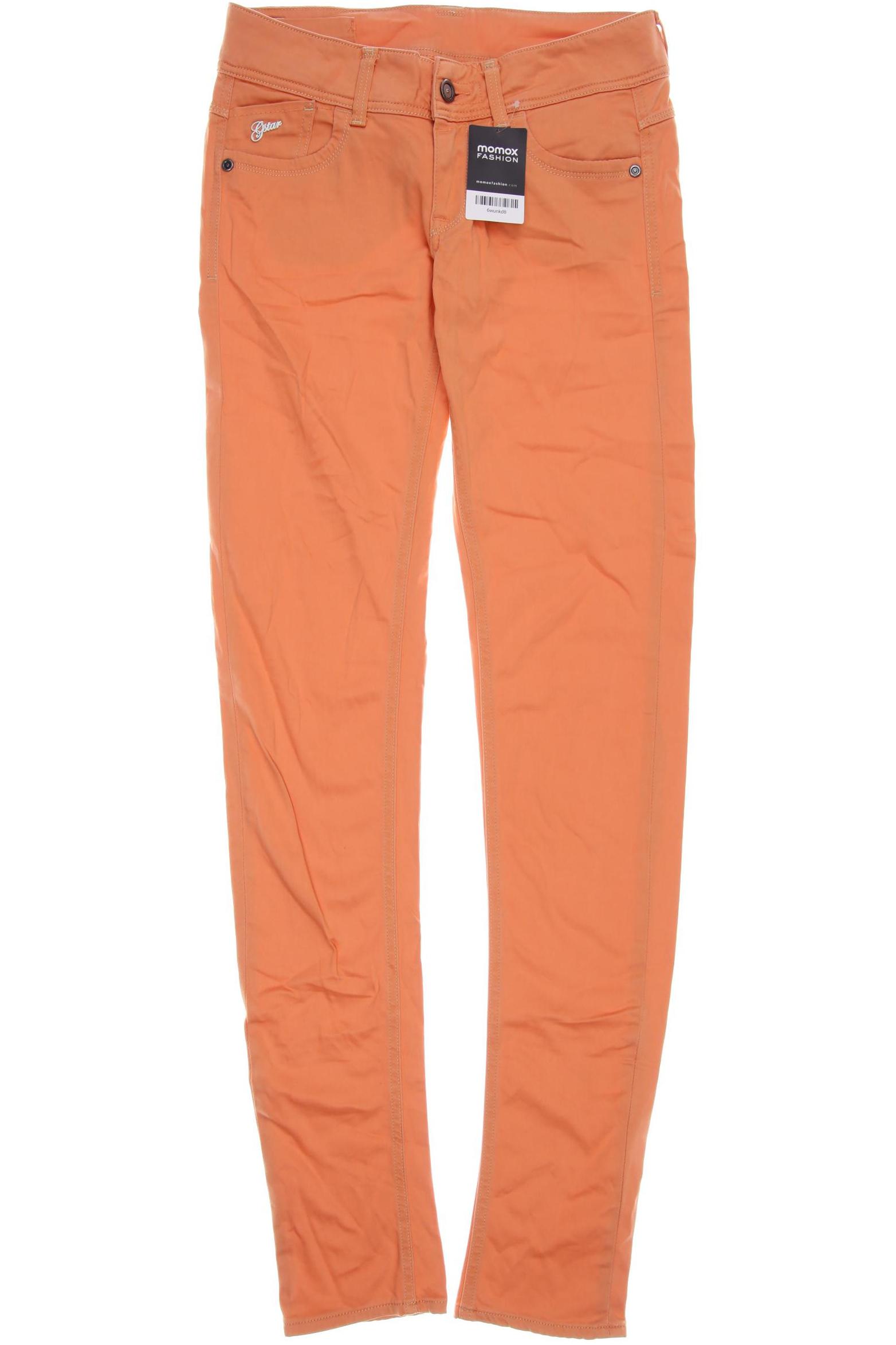 

G STAR RAW Damen Jeans, orange