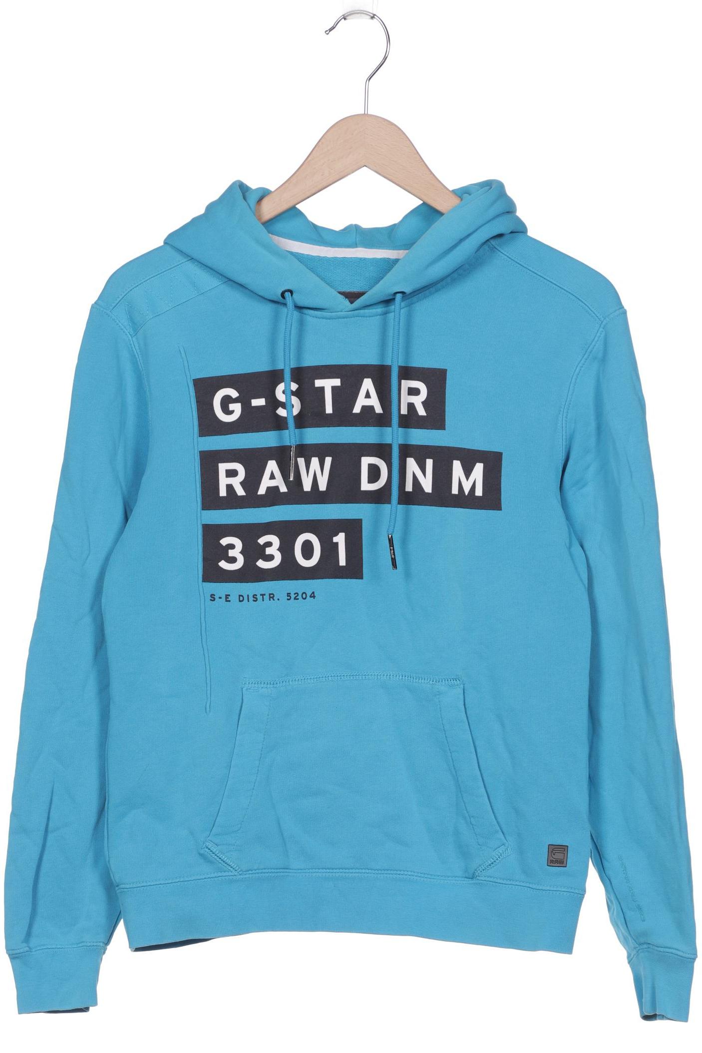 

G STAR RAW Herren Kapuzenpullover, blau