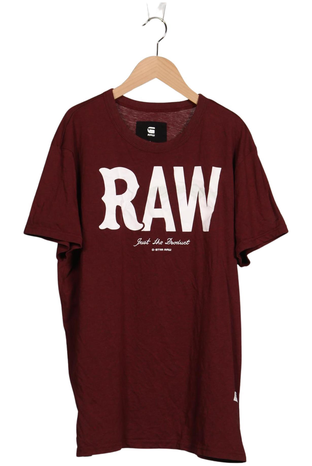 

G Star RAW Herren T-Shirt, bordeaux, Gr. 52