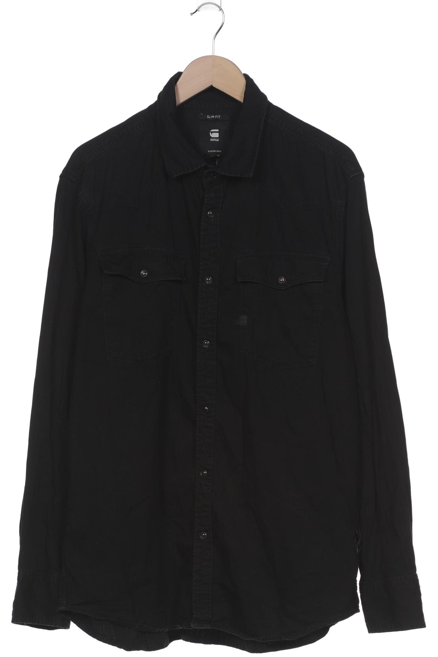 

G Star RAW Herren Hemd, schwarz, Gr. 56
