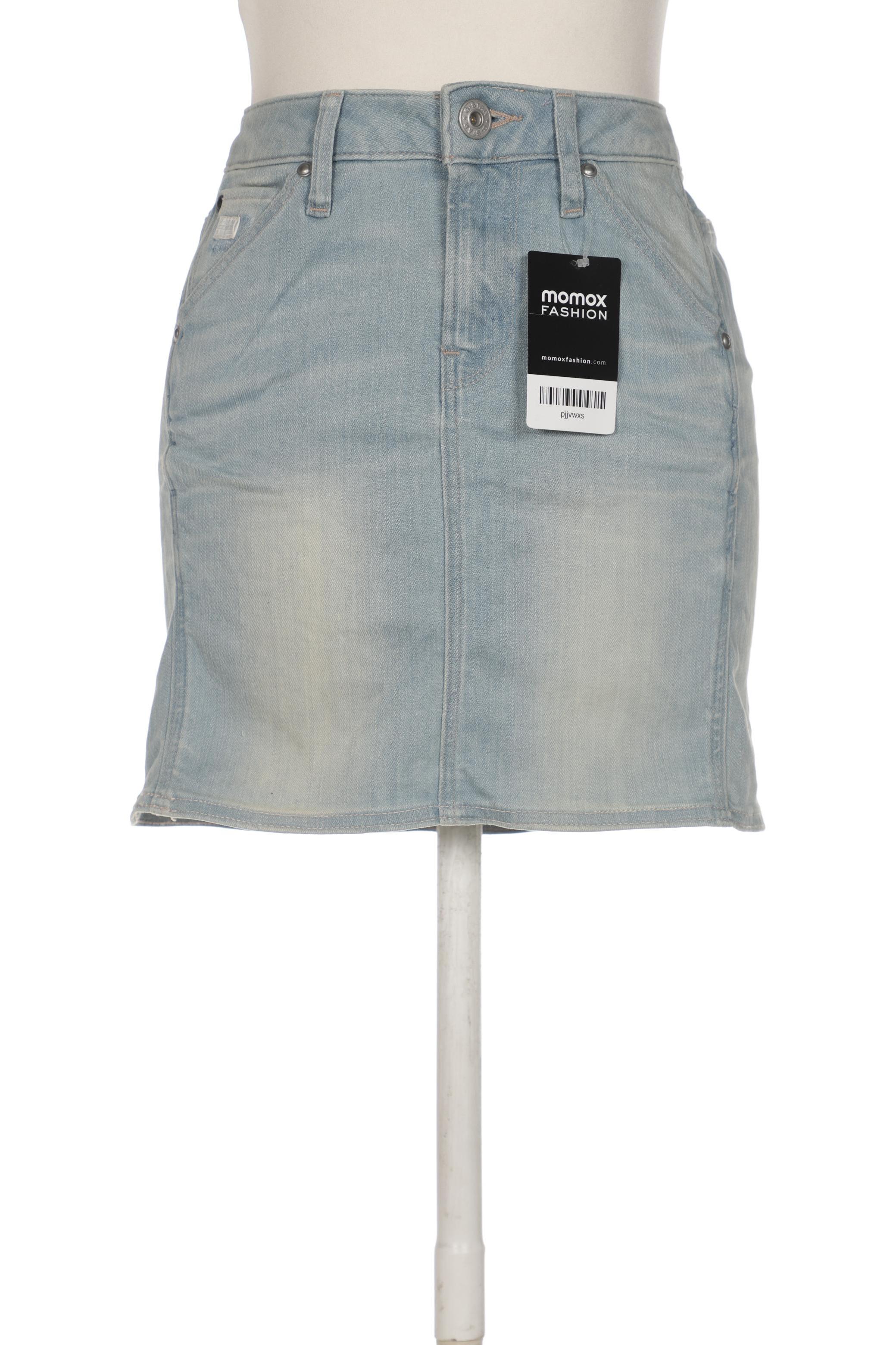 

G STAR RAW Damen Rock, hellblau