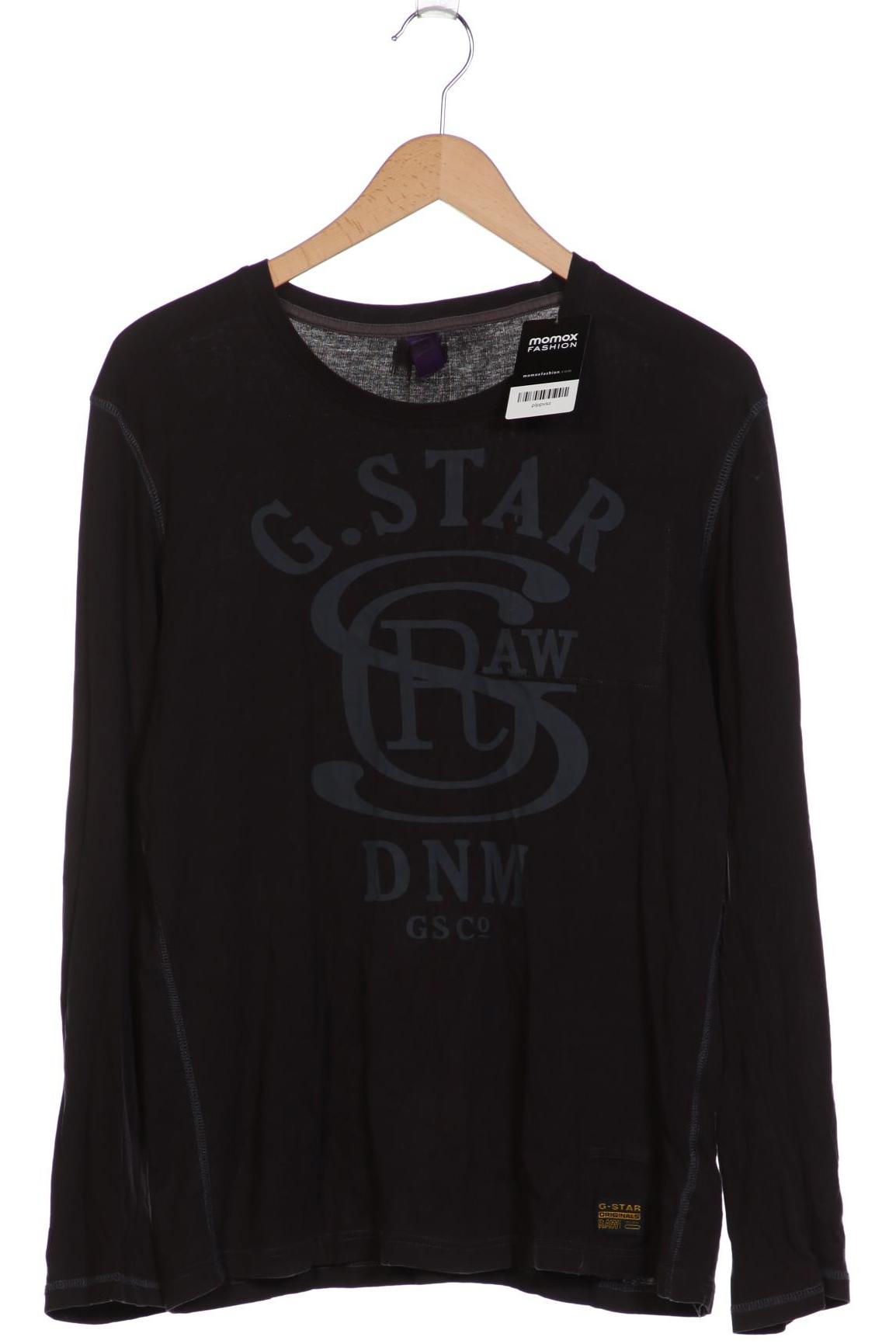 

G Star RAW Herren Langarmshirt, schwarz, Gr. 54