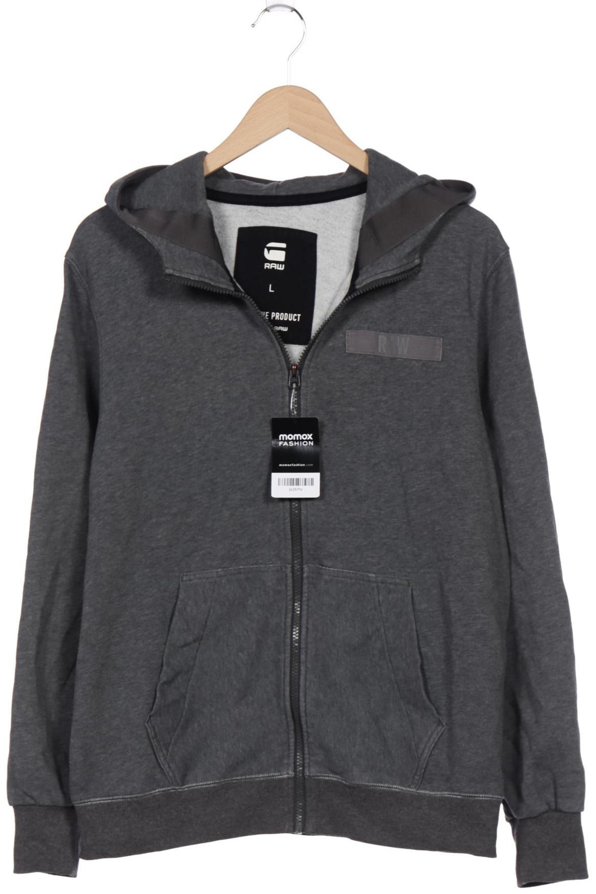 

G STAR RAW Herren Kapuzenpullover, grau