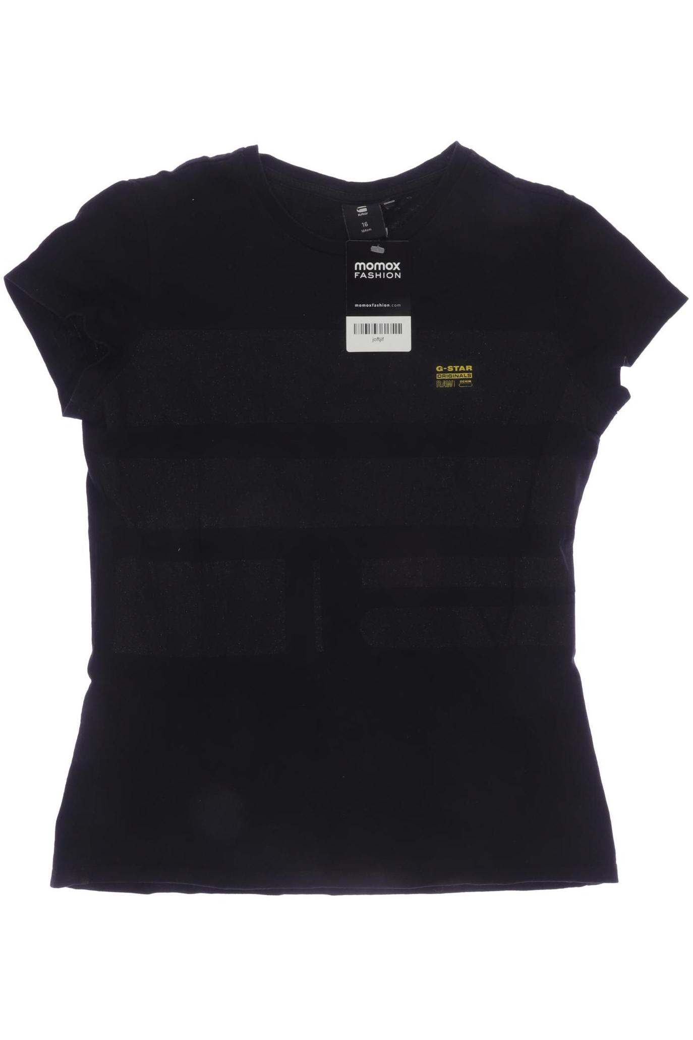 

G Star RAW Damen T-Shirt, schwarz, Gr. 176