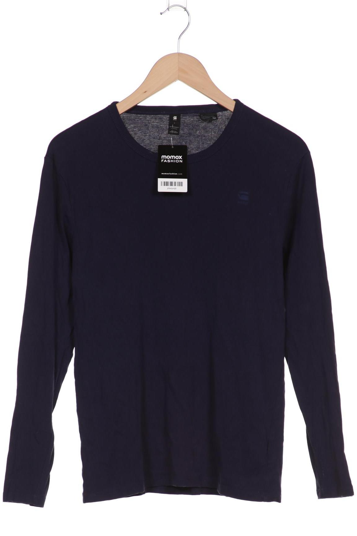 

G STAR RAW Herren Langarmshirt, flieder
