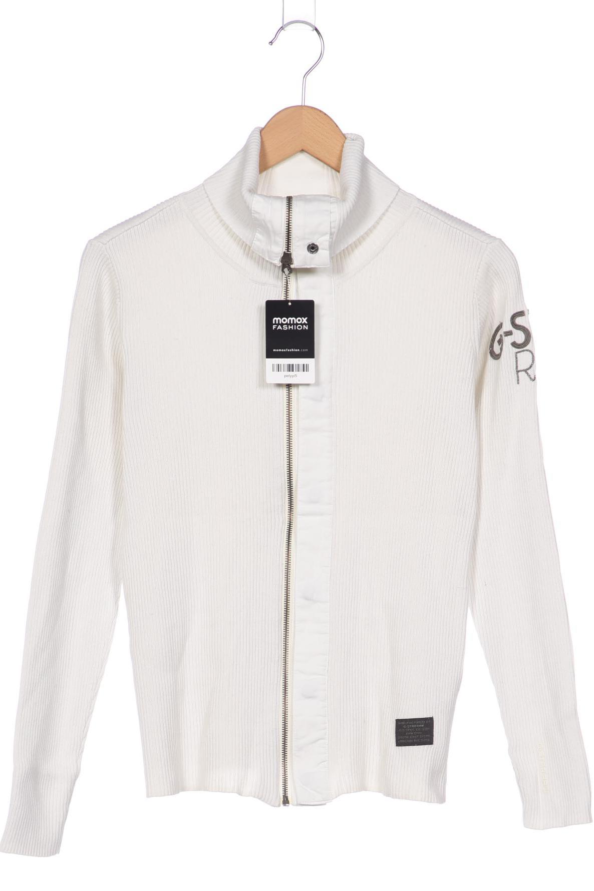 

G Star RAW Damen Strickjacke, weiß, Gr. 38