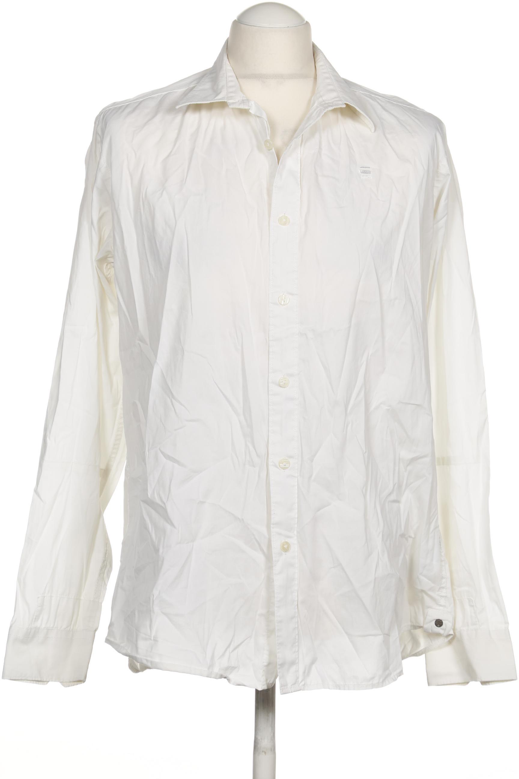 

G STAR RAW Herren Hemd, weiß