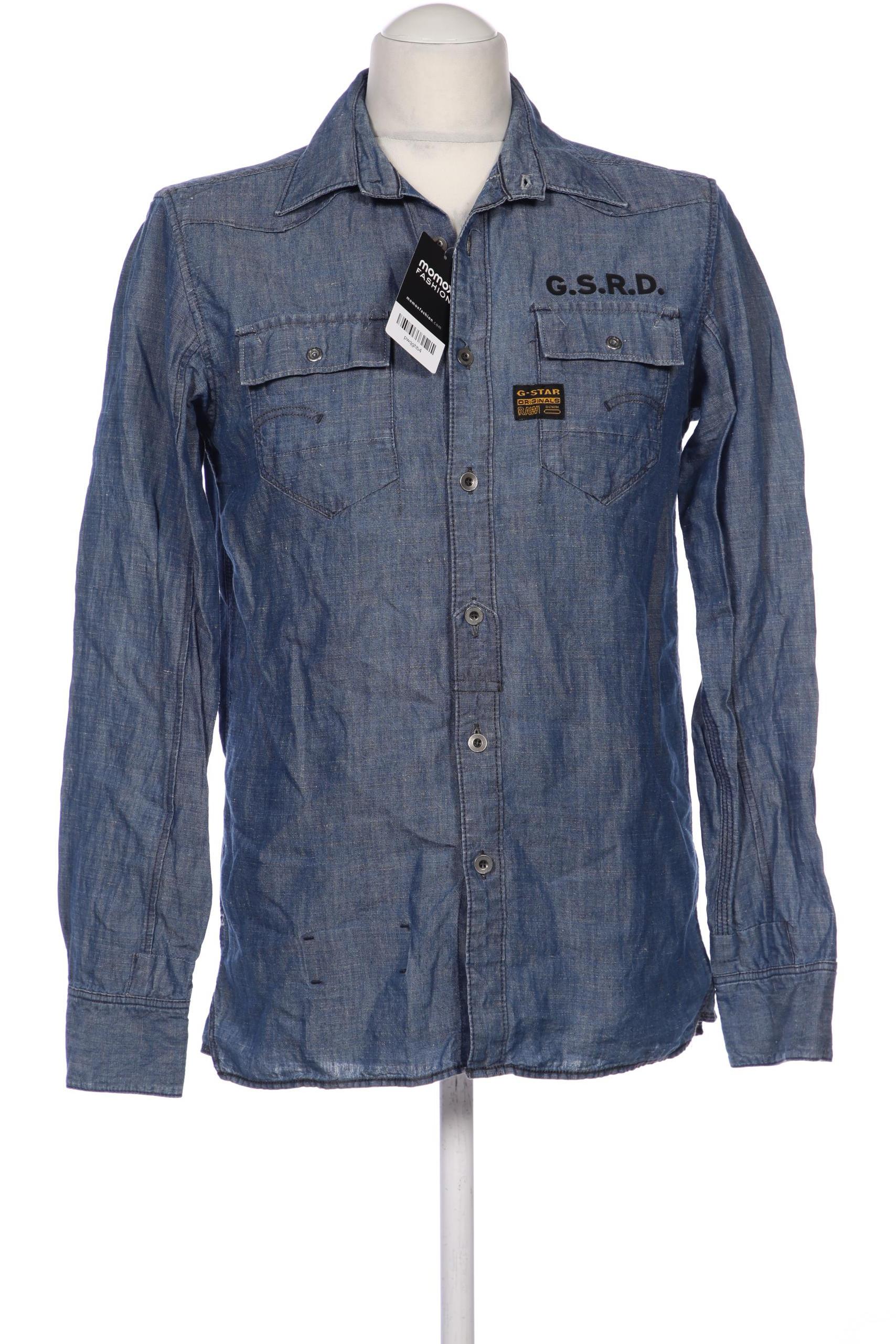 

G STAR RAW Herren Hemd, blau