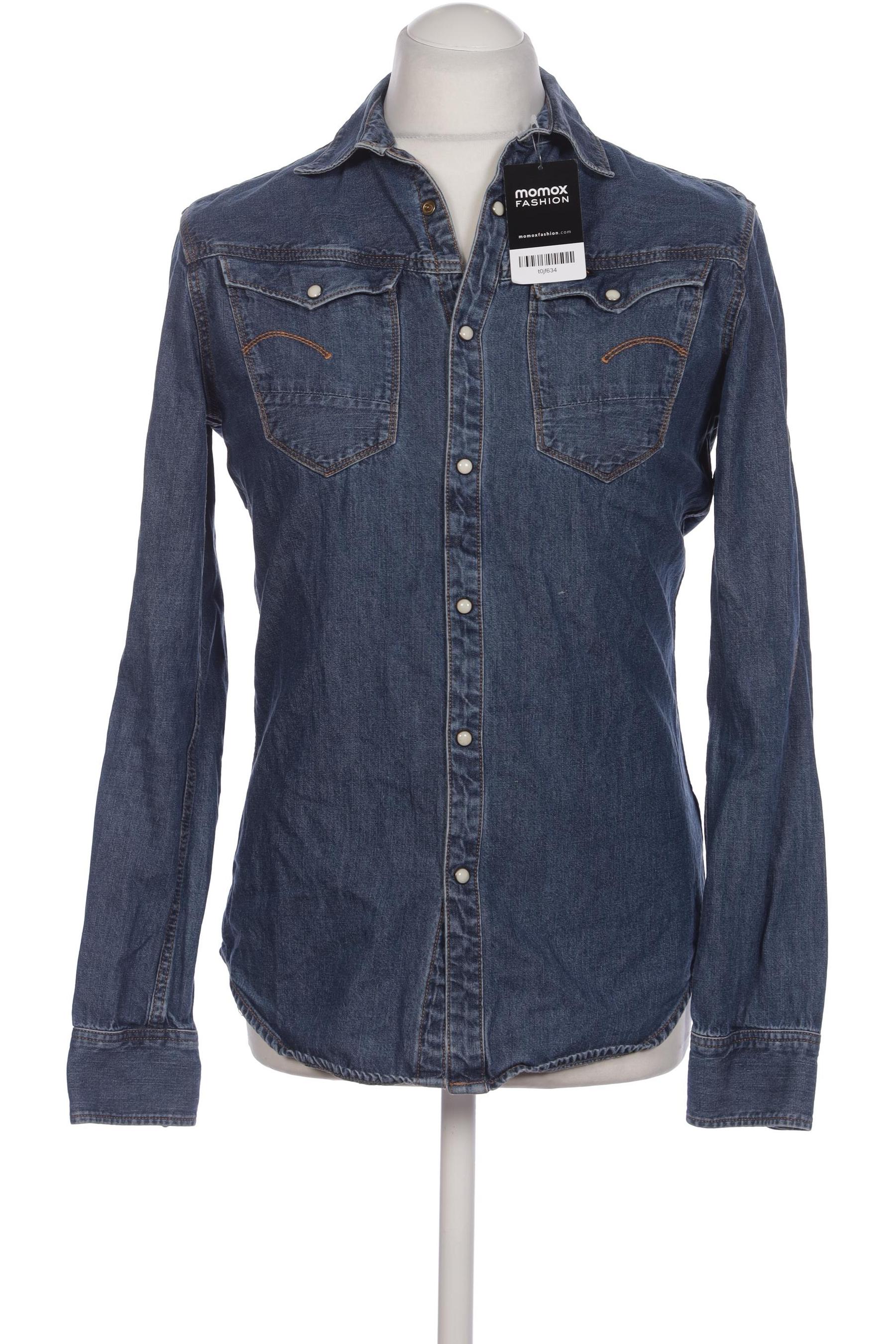 

G Star RAW Herren Hemd, blau, Gr. 48