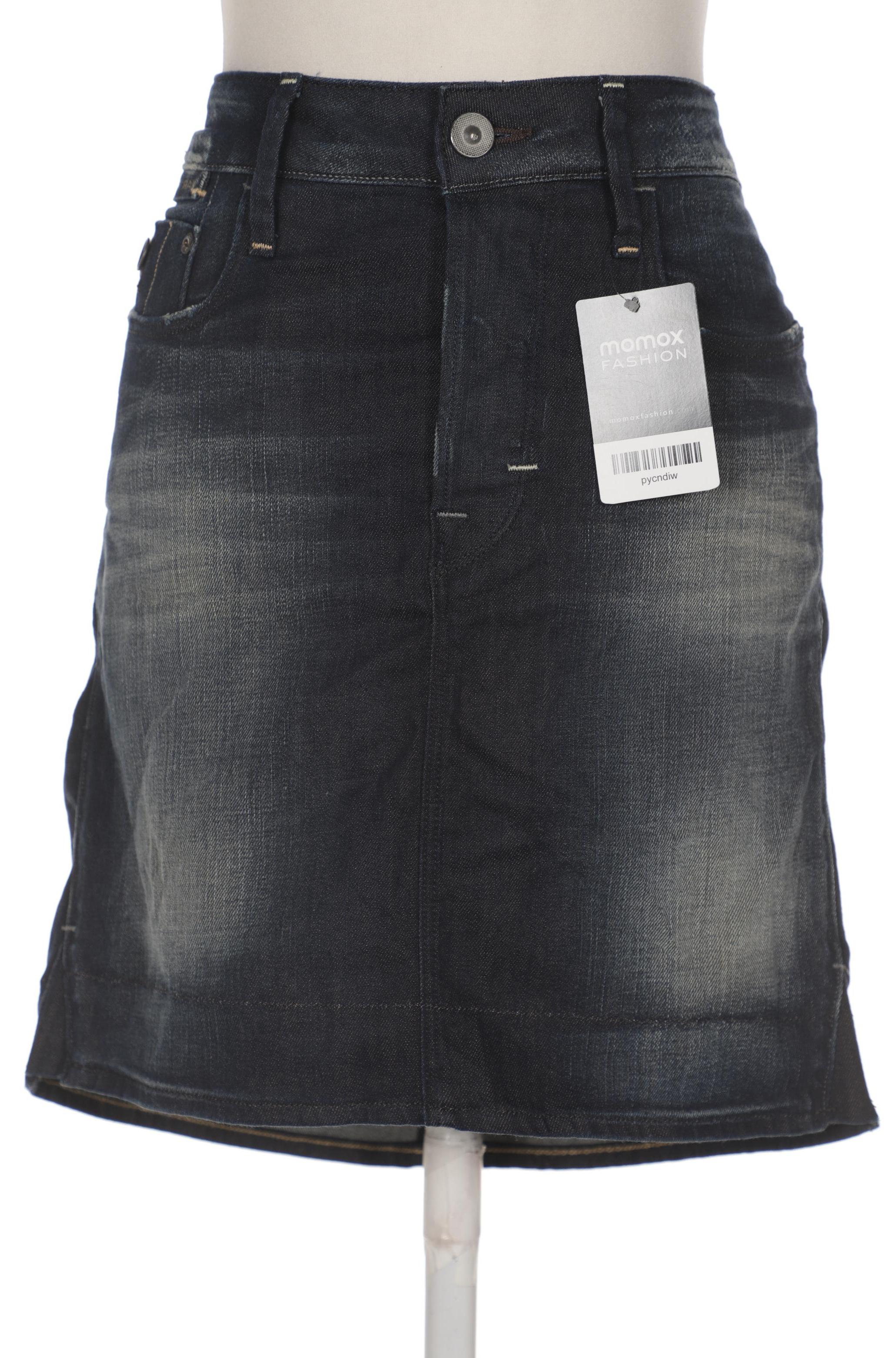 

G STAR RAW Damen Rock, marineblau