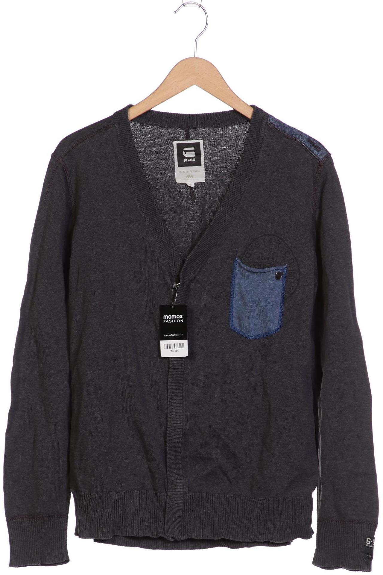 

G Star RAW Herren Strickjacke, grau, Gr. 54