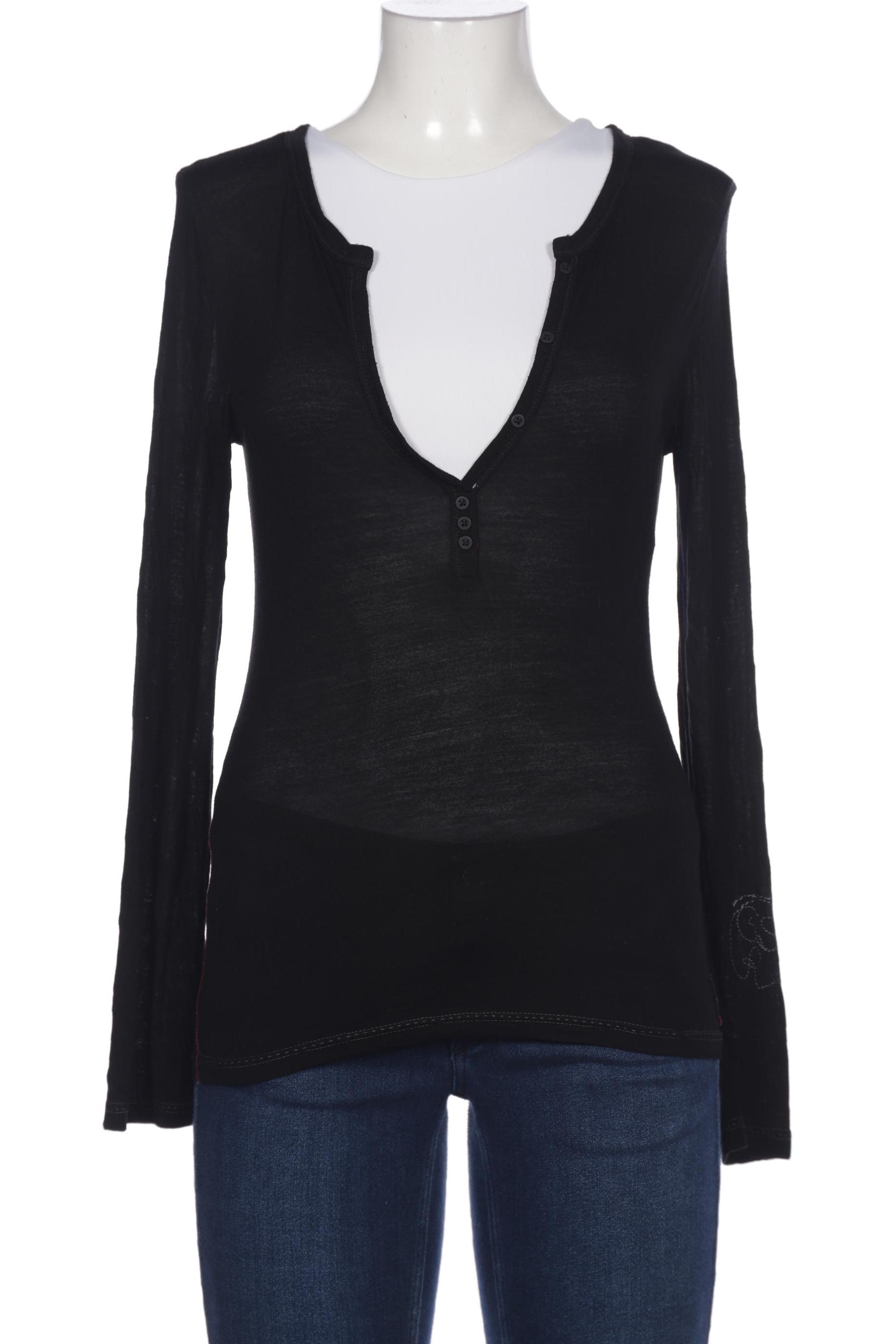 

G STAR RAW Damen Langarmshirt, schwarz