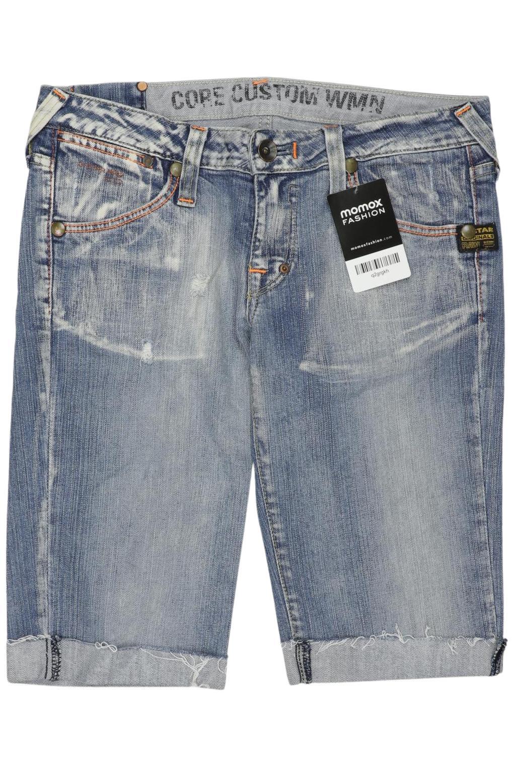 

G Star RAW Damen Shorts, blau, Gr. 28