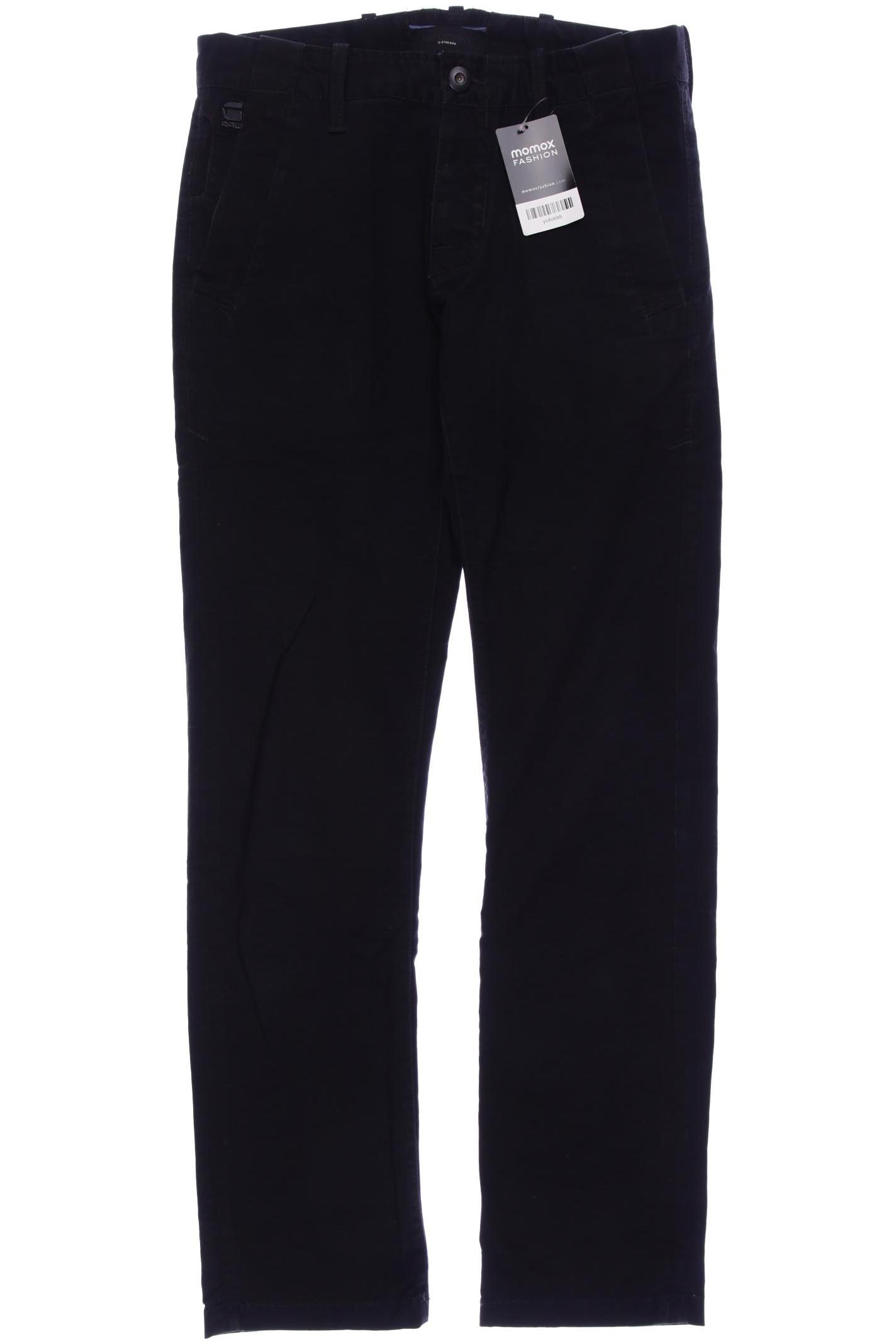 

G STAR RAW Herren Stoffhose, schwarz