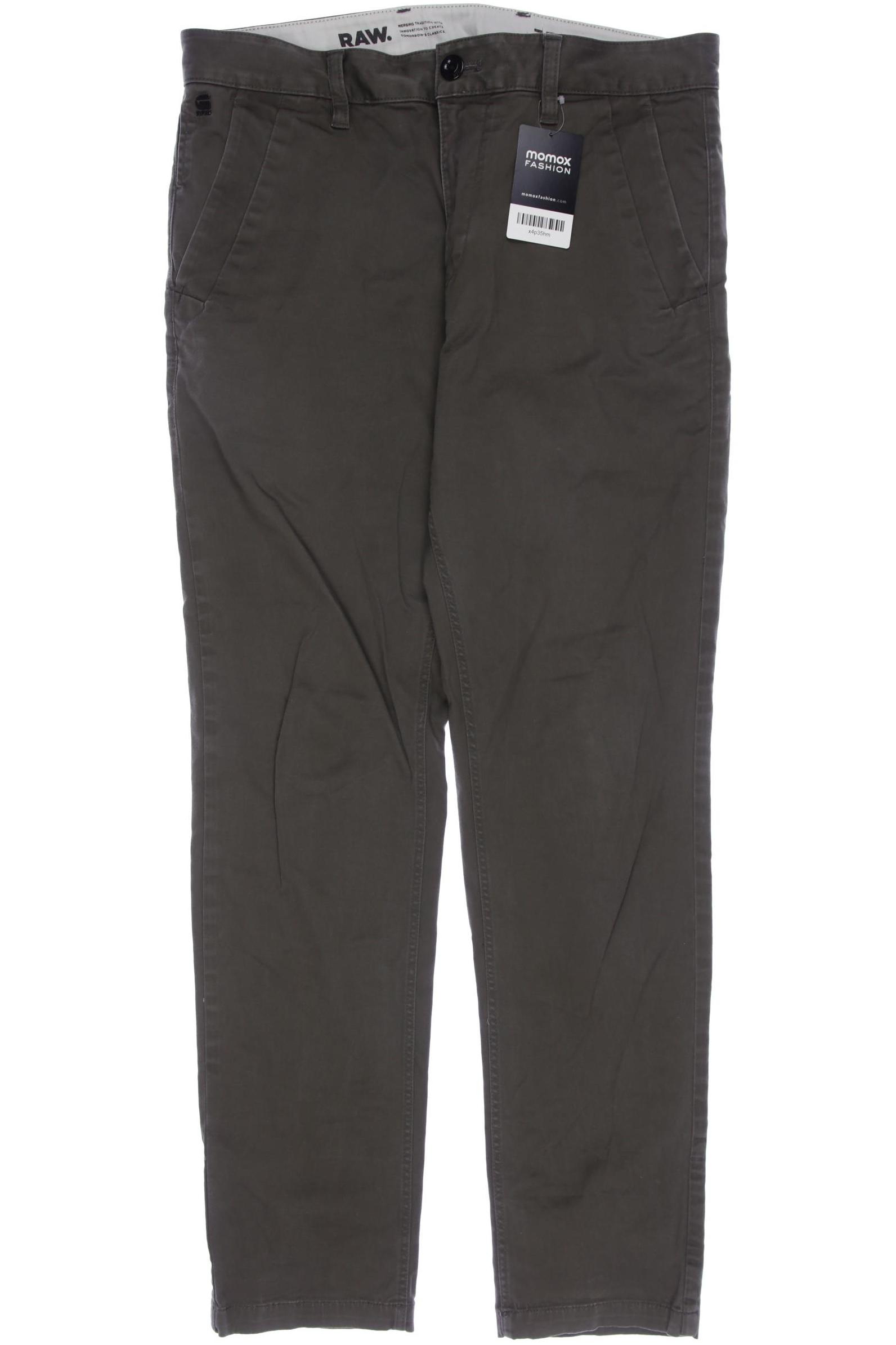

G Star RAW Herren Stoffhose, grün, Gr. 33