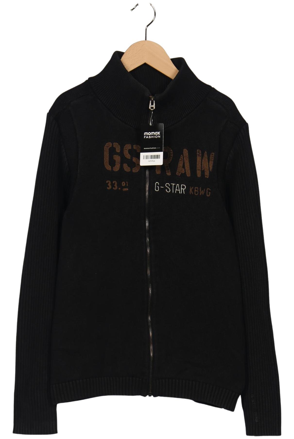 

G Star RAW Herren Strickjacke, schwarz, Gr. 52