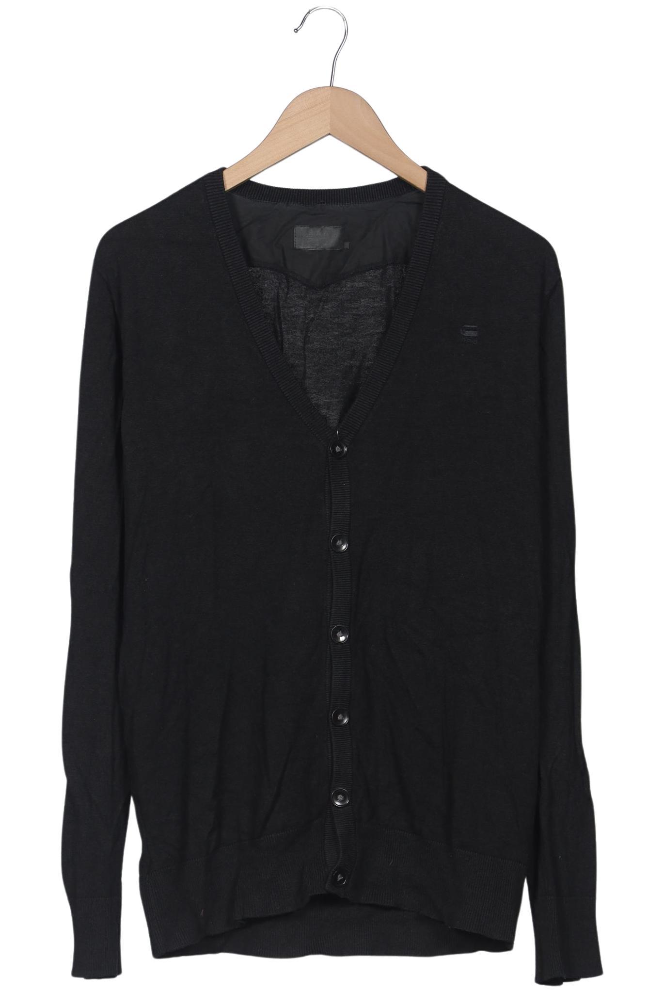 

G Star RAW Herren Strickjacke, schwarz, Gr. 54