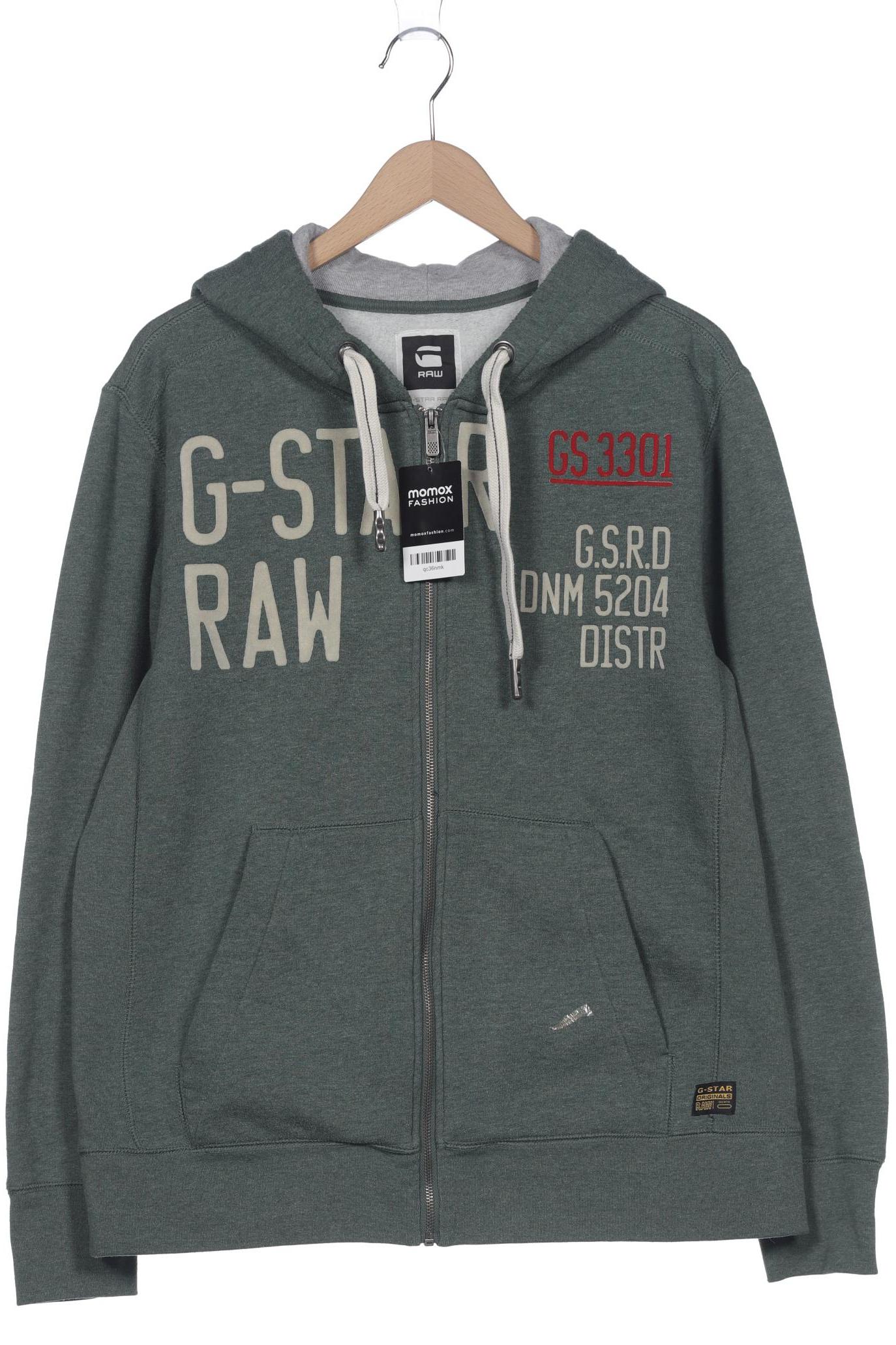 

G Star RAW Herren Kapuzenpullover, grün, Gr. 56