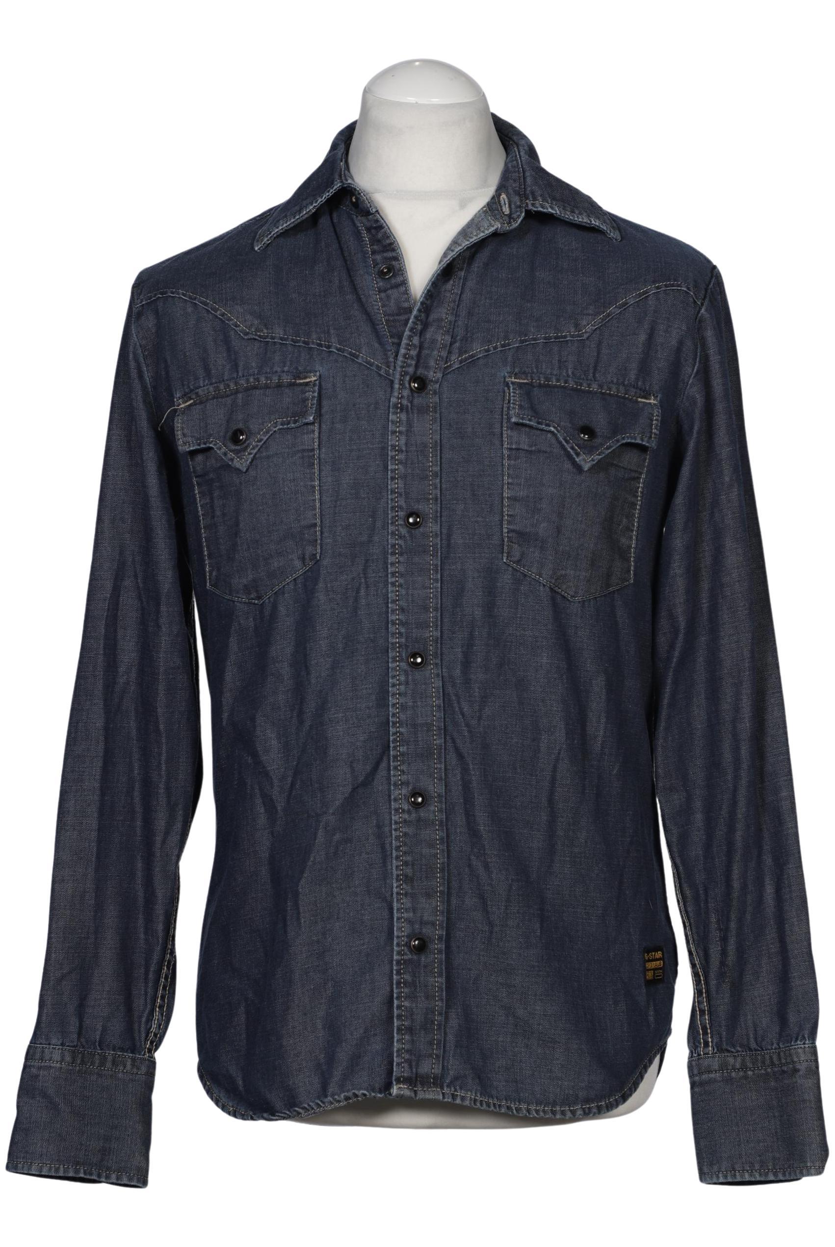

G Star RAW Herren Hemd, blau, Gr. 48