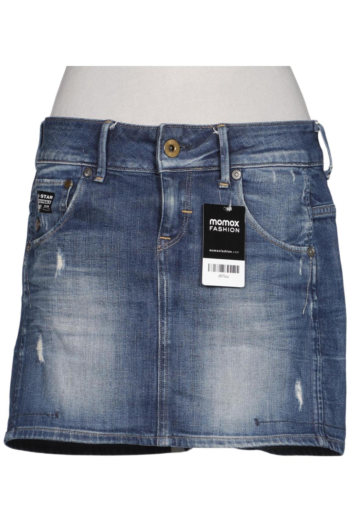 

G Star RAW Damen Rock, blau, Gr. 26