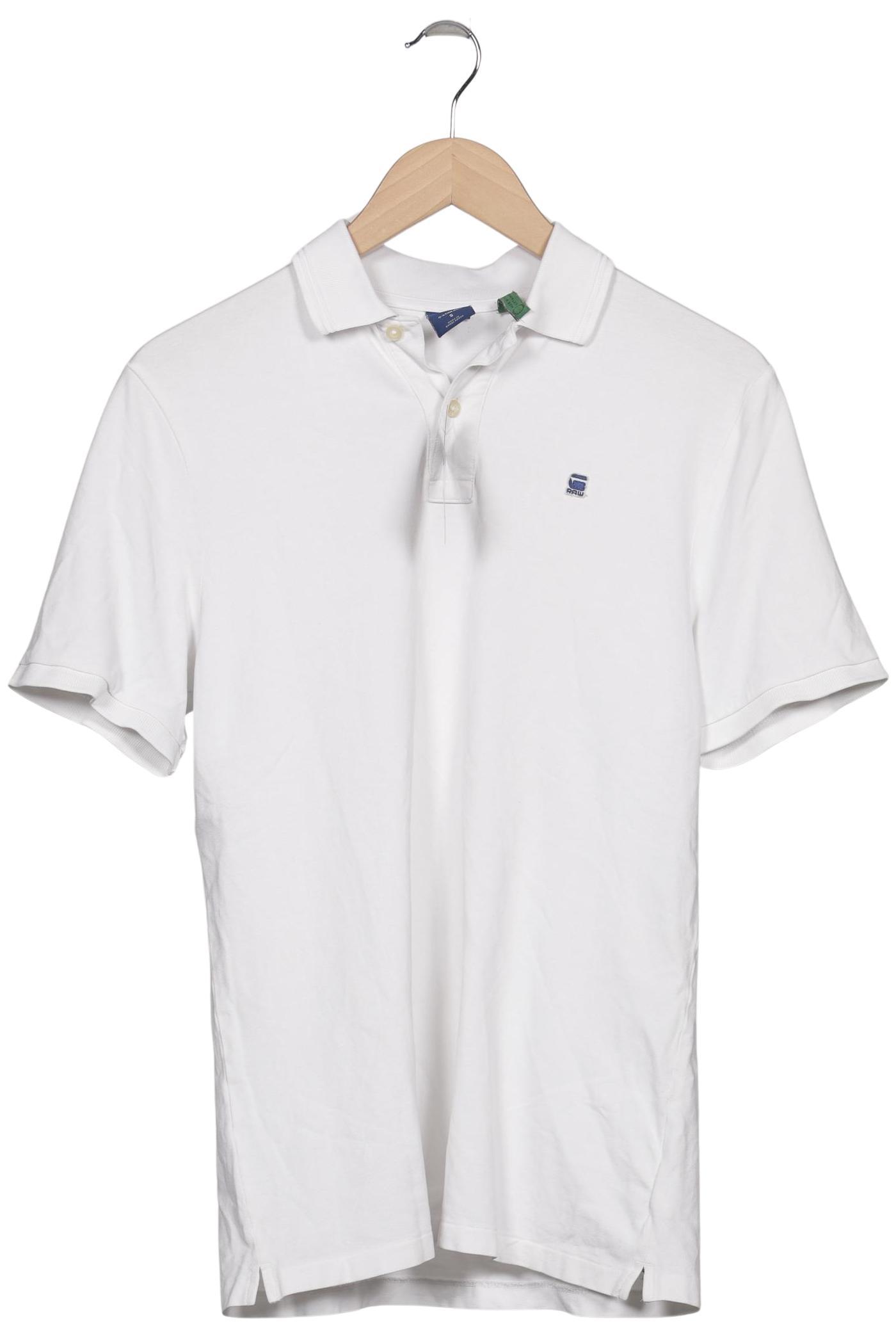 

G Star RAW Herren Poloshirt, weiß, Gr. 46