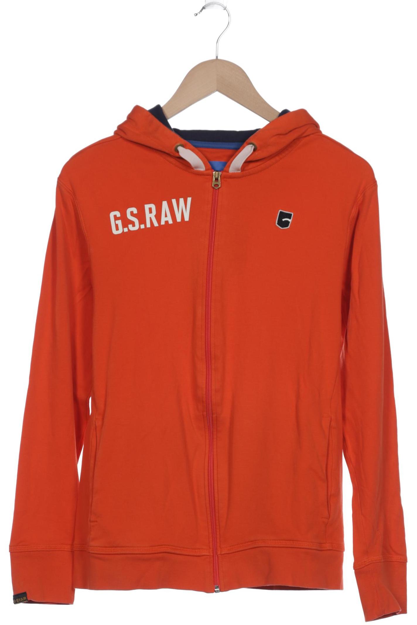 

G STAR RAW Herren Kapuzenpullover, orange