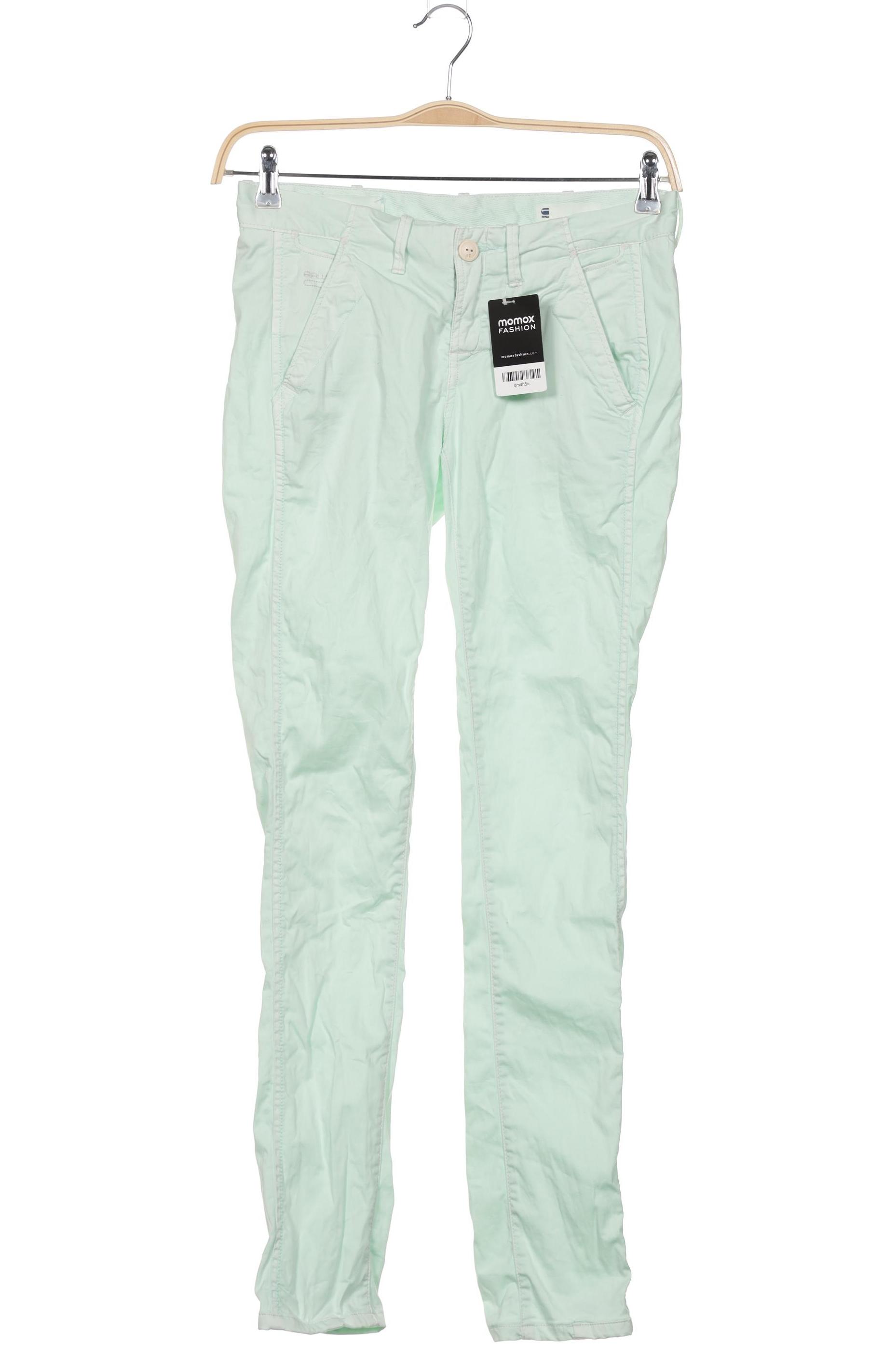 

G Star RAW Damen Stoffhose, hellgrün, Gr. 26