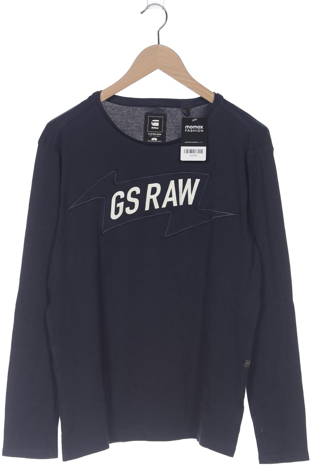 

G Star RAW Herren Langarmshirt, marineblau, Gr. 54
