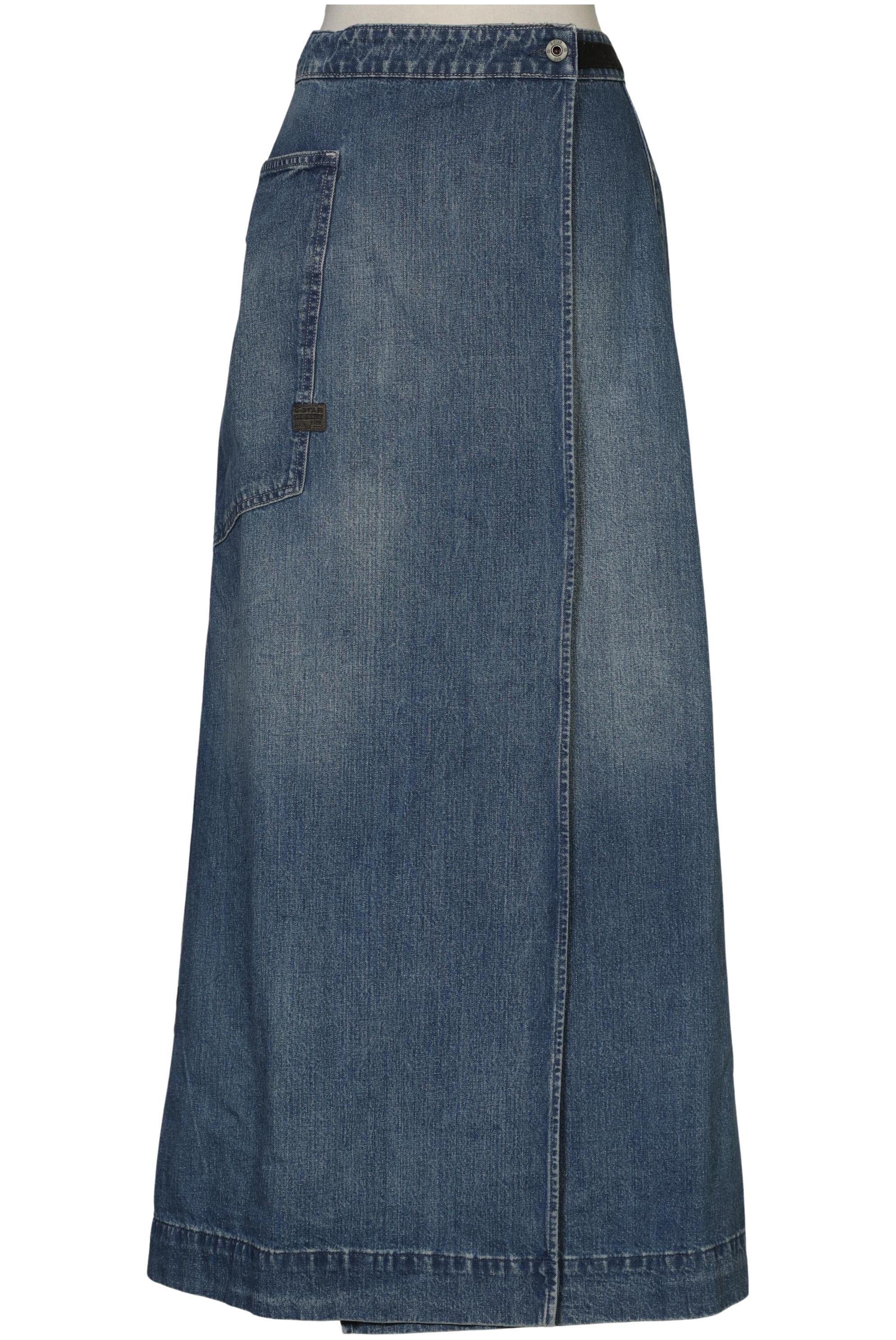 

G Star RAW Damen Rock, blau, Gr. 25
