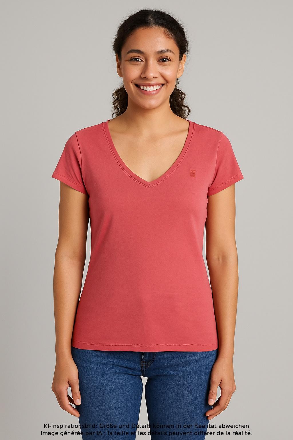 

G Star RAW Damen T-Shirt, rot, Gr. 36