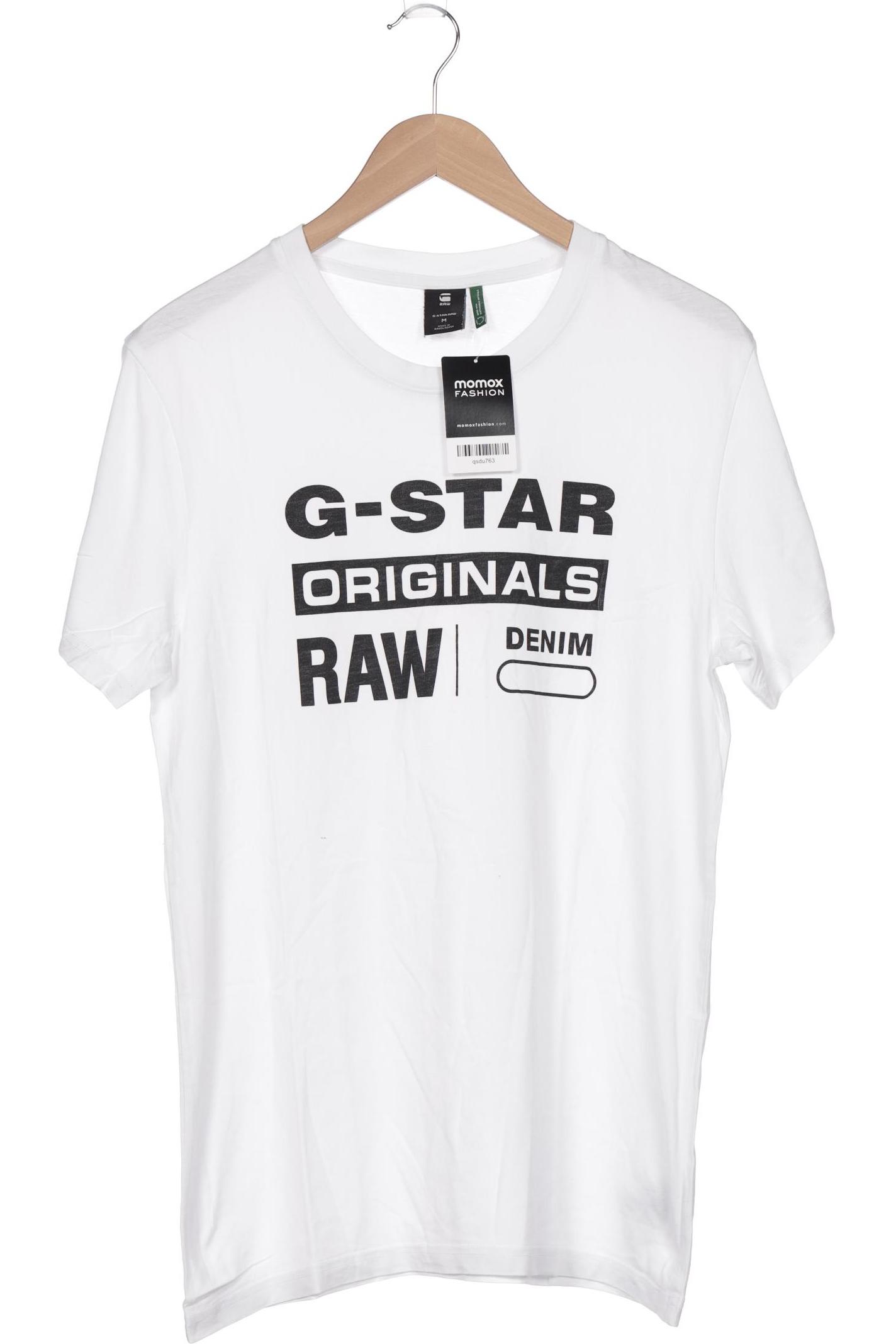 

G STAR RAW Herren T-Shirt, weiß